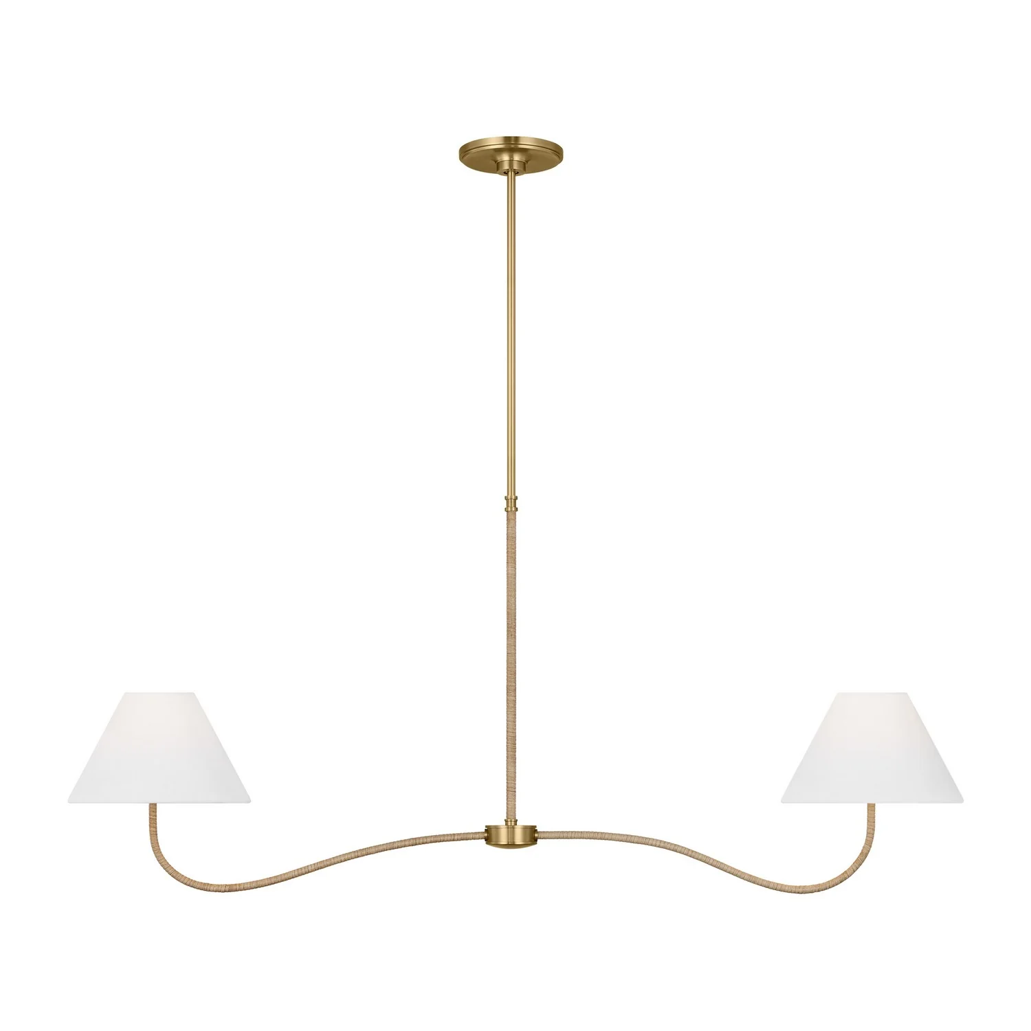 Laguna Two Light Linear Chandelier - Image 1