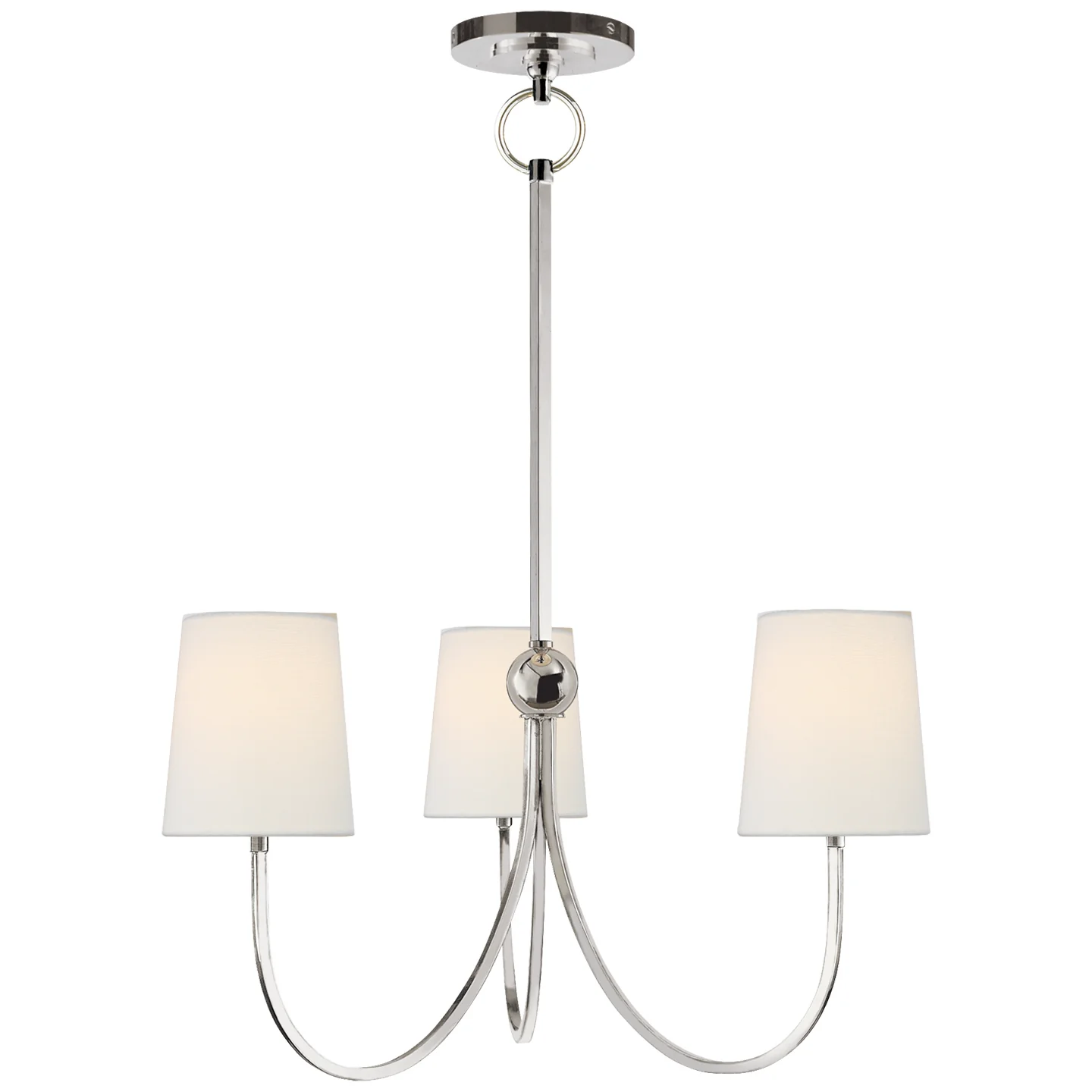 Reed Three Light Chandelier