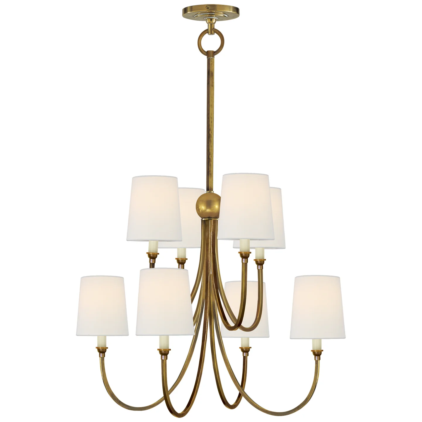 Reed Eight Light Chandelier - Image 1