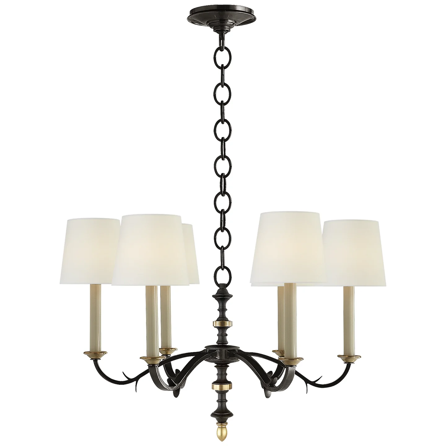 Channing Six Light Chandelier - Image 3