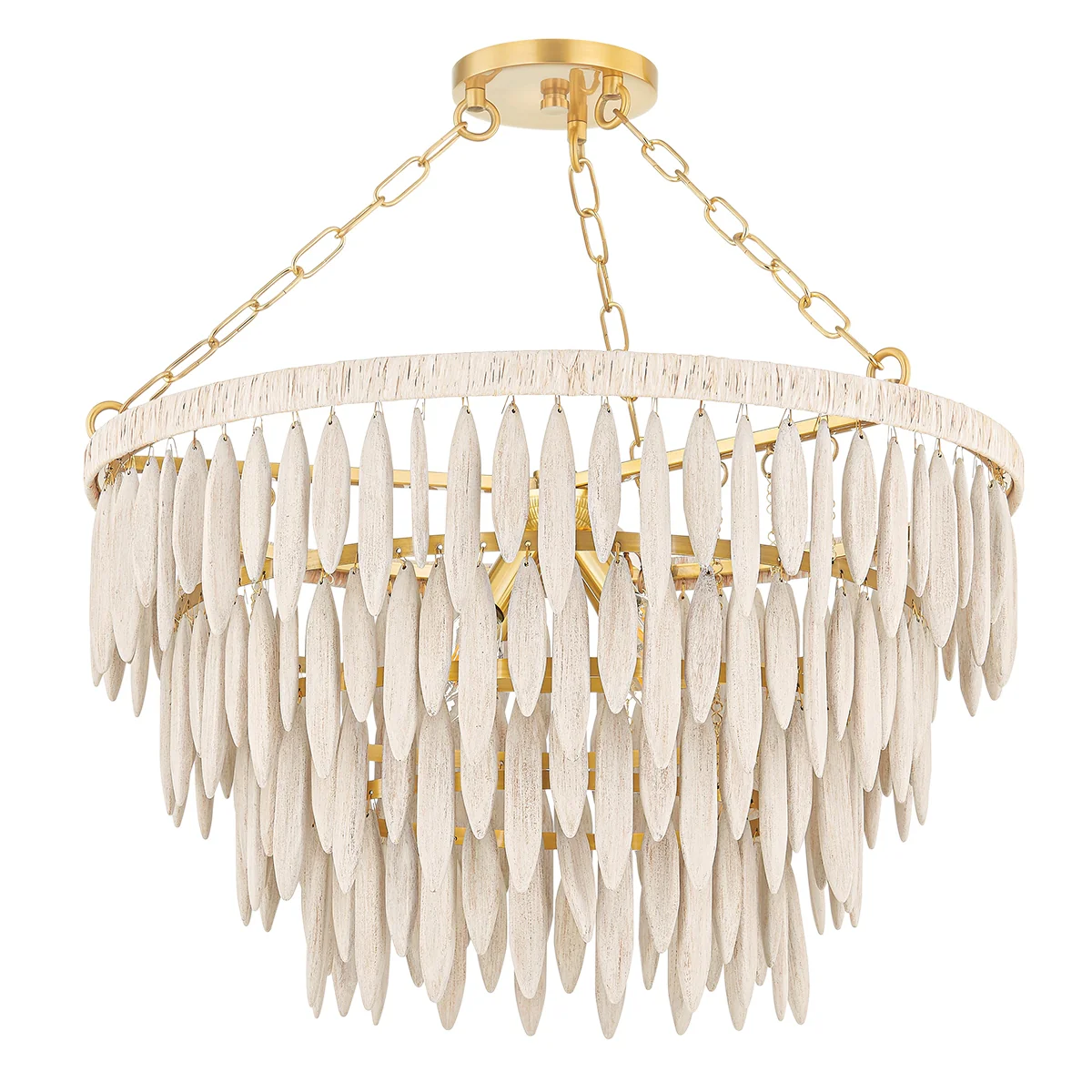 Tiffany Four Light Chandelier - Image 1