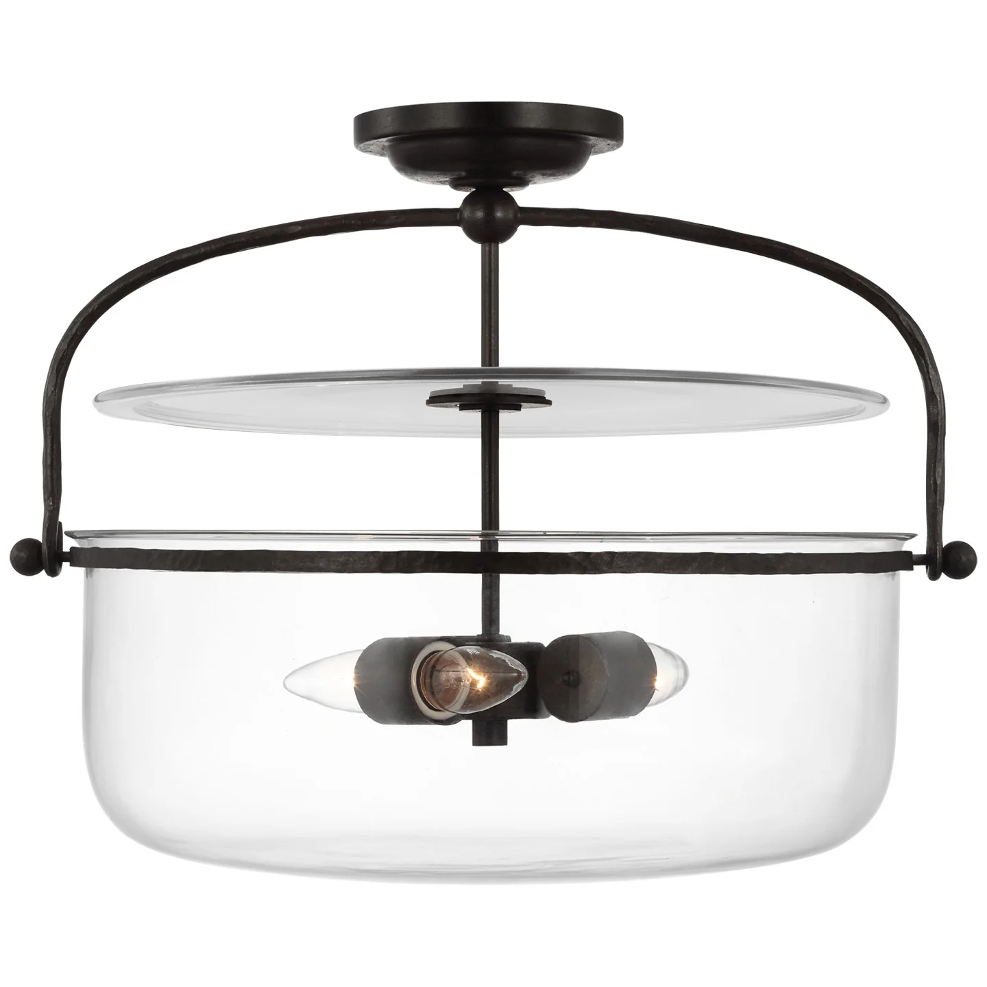 Lorford Three Light Semi-Flush Mount - Image 3