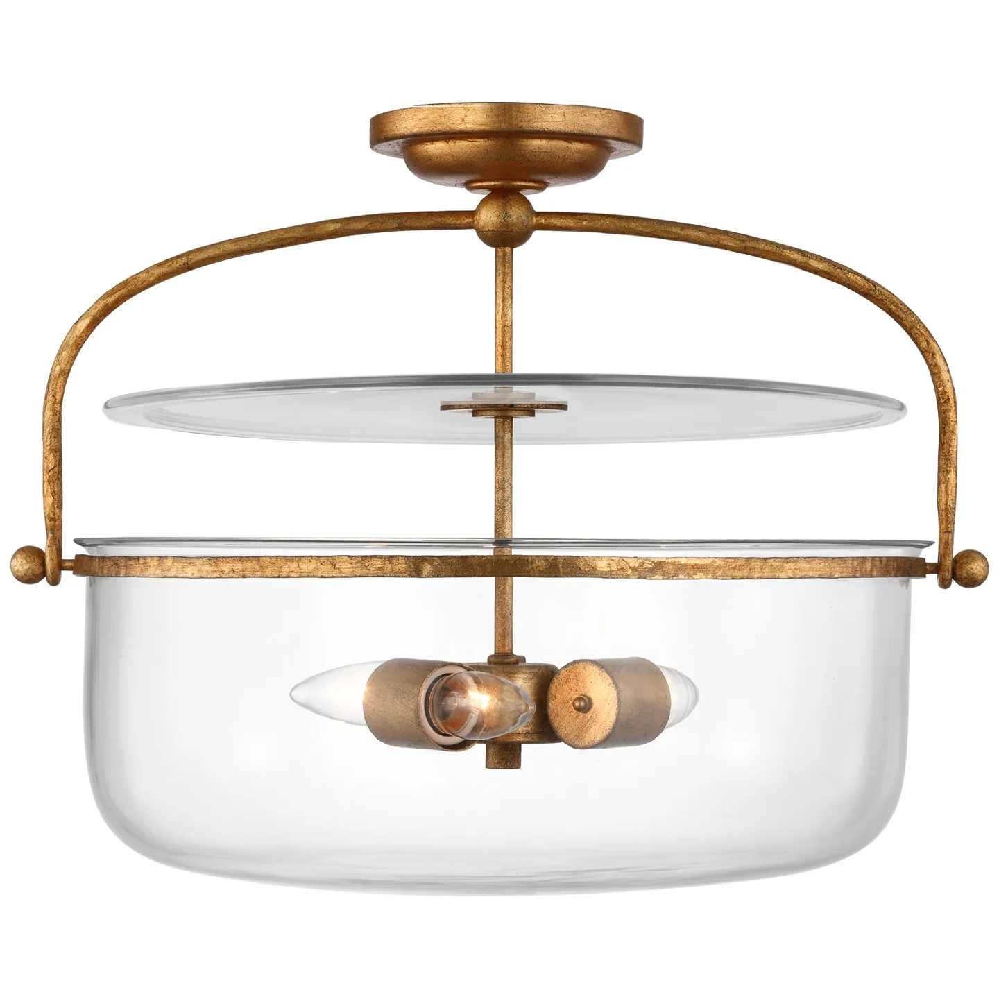 Lorford Three Light Semi-Flush Mount - Image 2