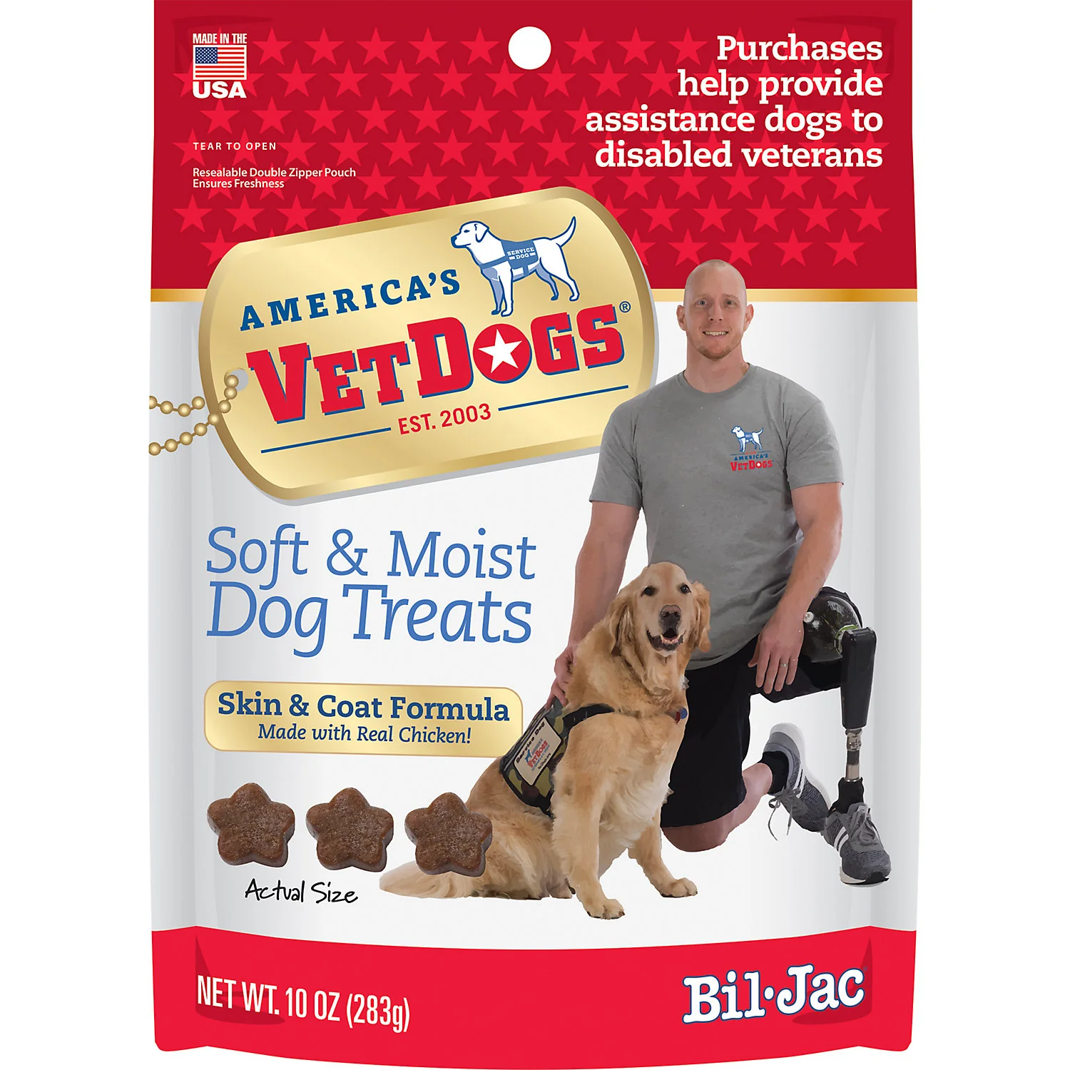 Bil-Jac VetDogs Liver Dog Treats  10oz - Image 1