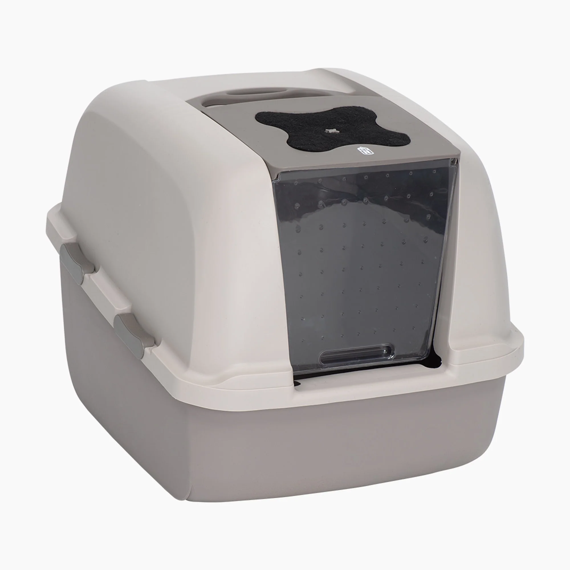 Catit Jumbo Hooded Litter Pan - Gray - Image 1