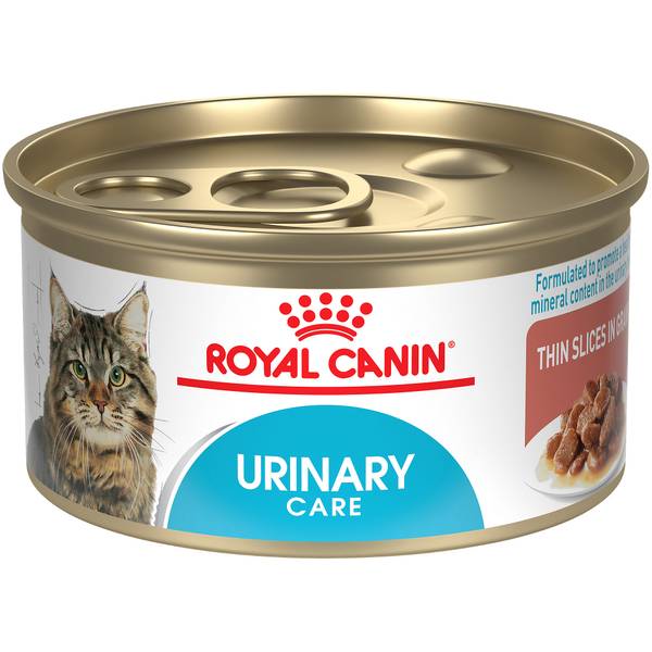 Royal Canin 3 oz Feline Care Nutrition Urinary Care Thin Slices in Gravy Canned Cat Food - Image 1