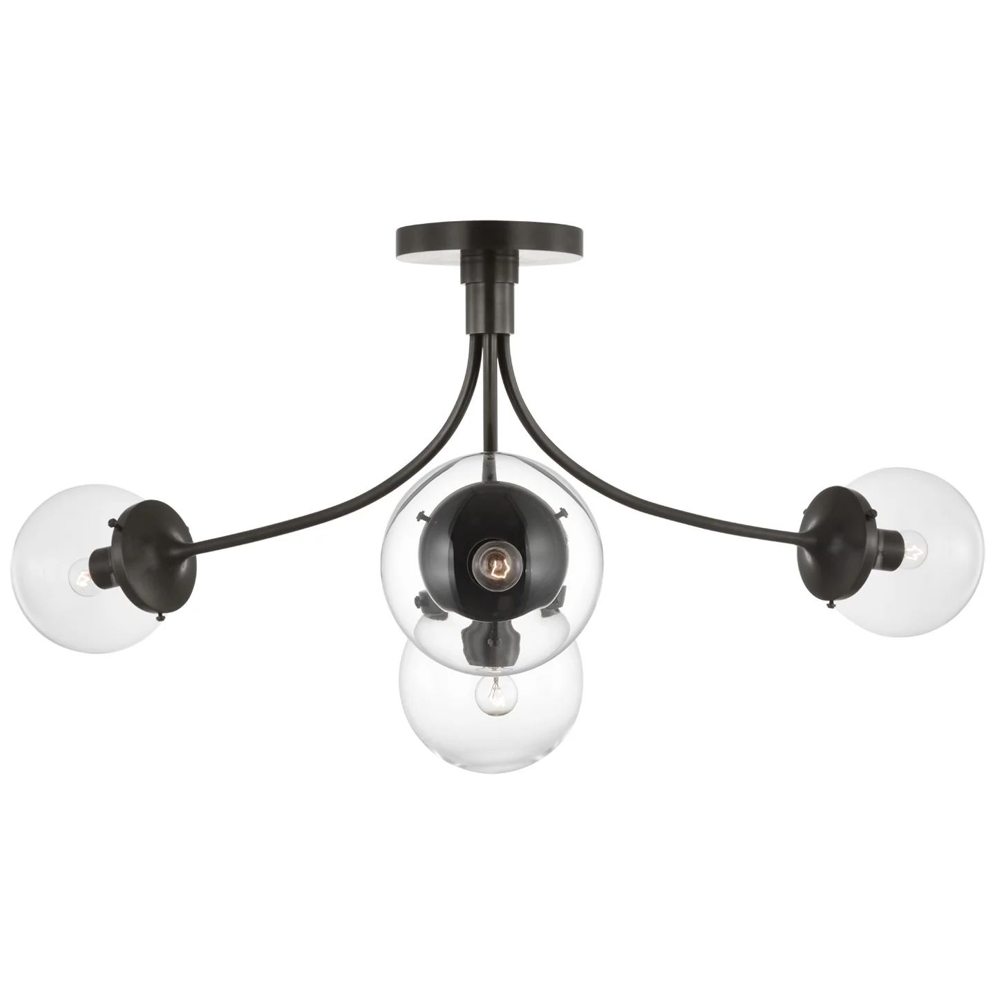 Prescott LED Semi-Flush Mount - Image 1