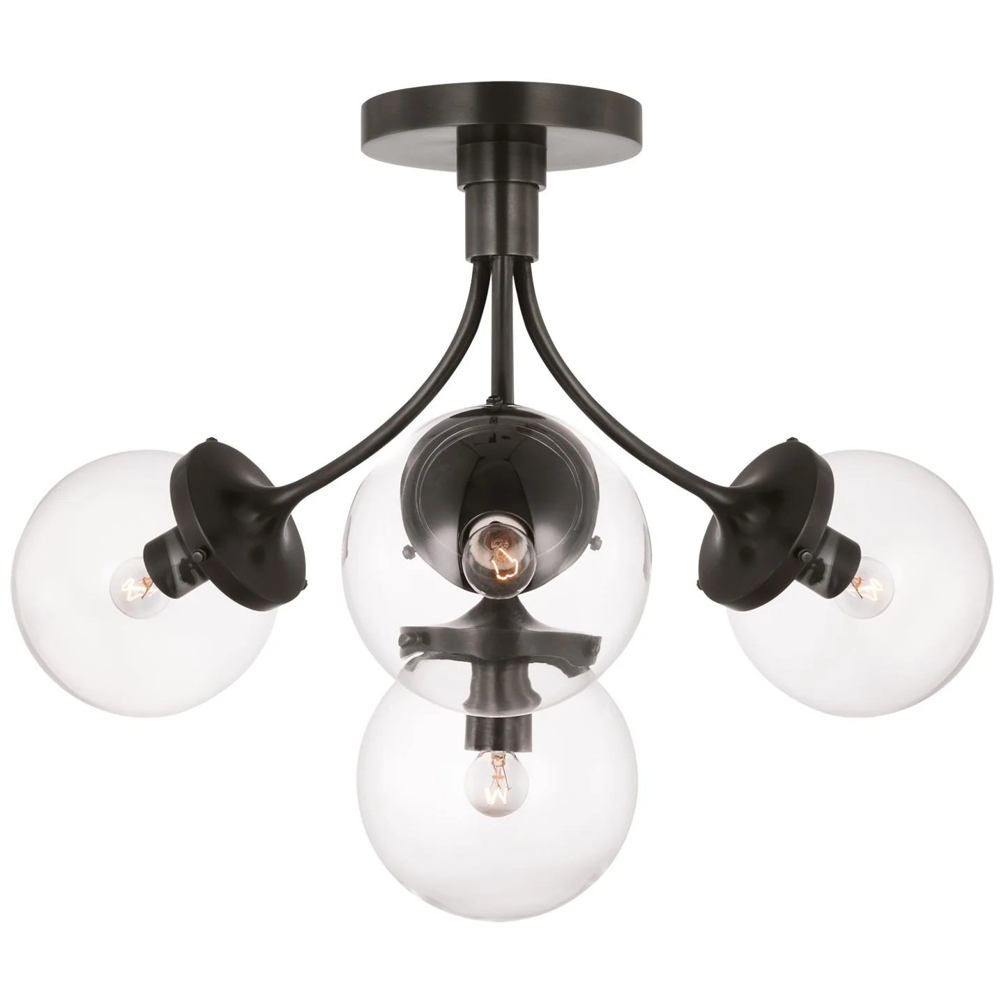 Prescott Four Light Semi Flush Mount - Image 3