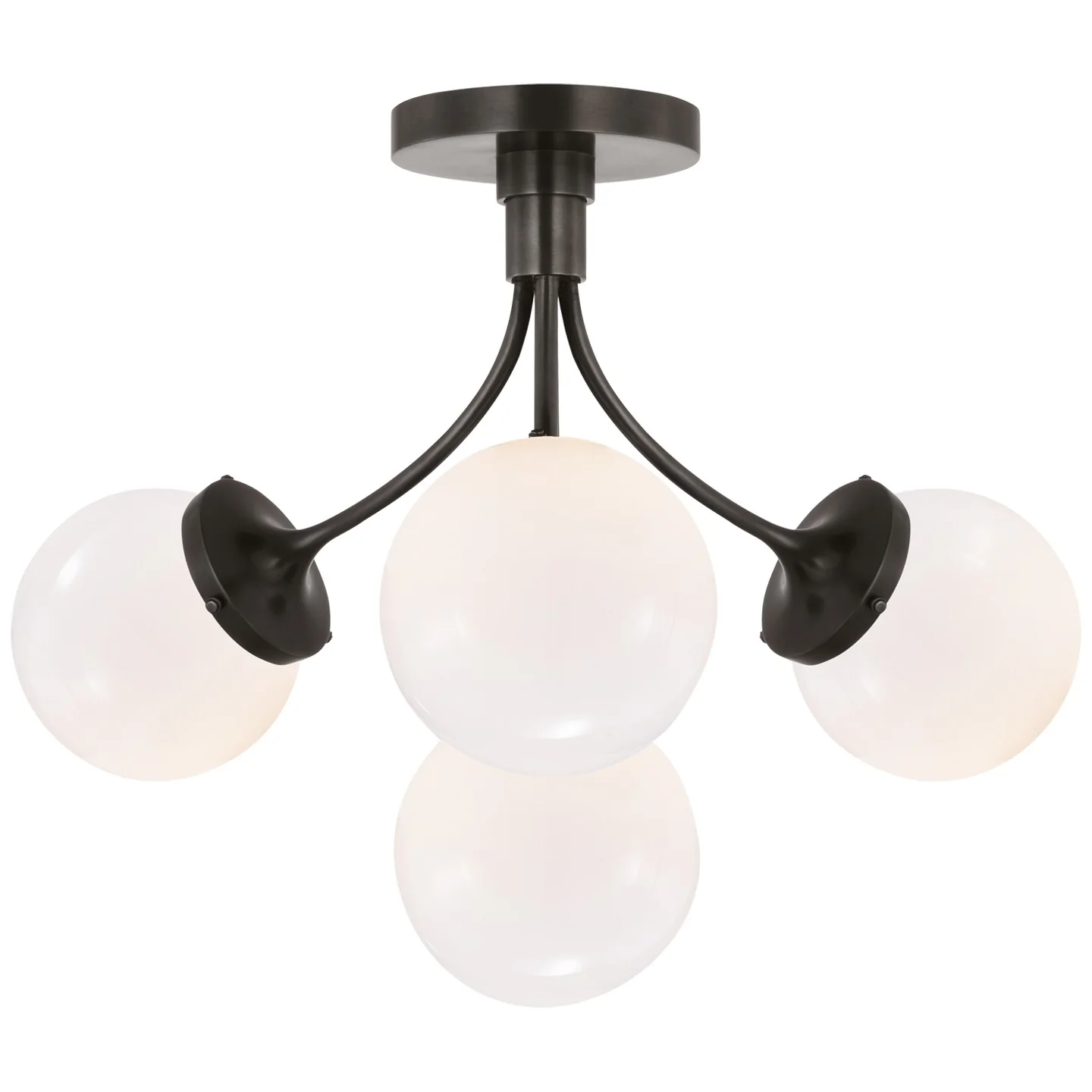 Prescott Four Light Semi Flush Mount - Image 2