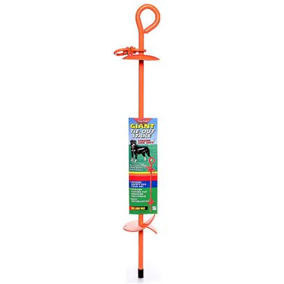 Four Paws Giant Tie-Out Stake Orange 5.90  x 4  x 29 - Image 1