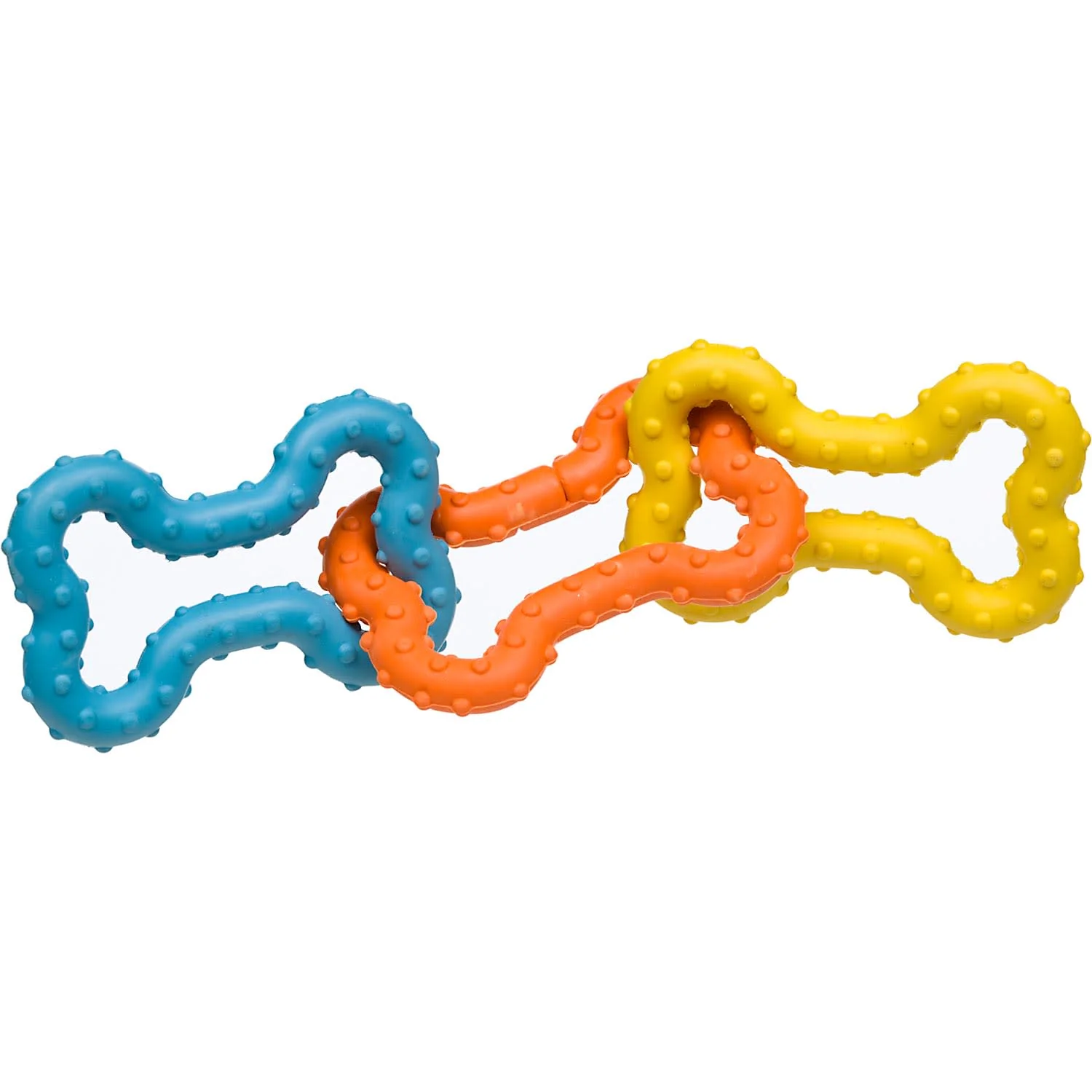 Petstages Mini Bone Tug Dog Toy - Image 1