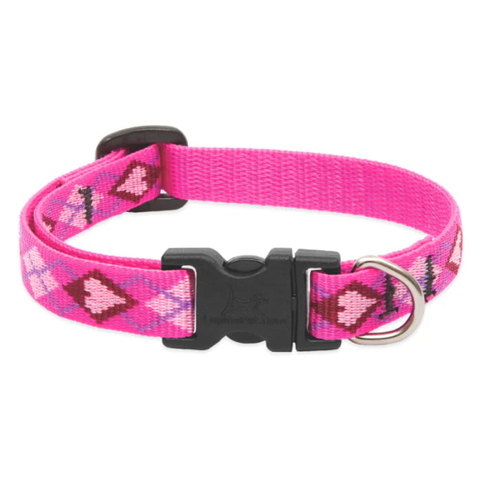 Lupine Pet Dog 3/4 In Wide 13-22 In Adjustible Collar Original Designs Puppy Love - Image 1