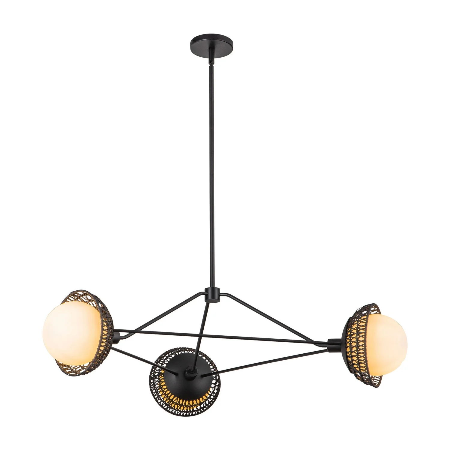 Perth Three Light Chandelier - Image 3