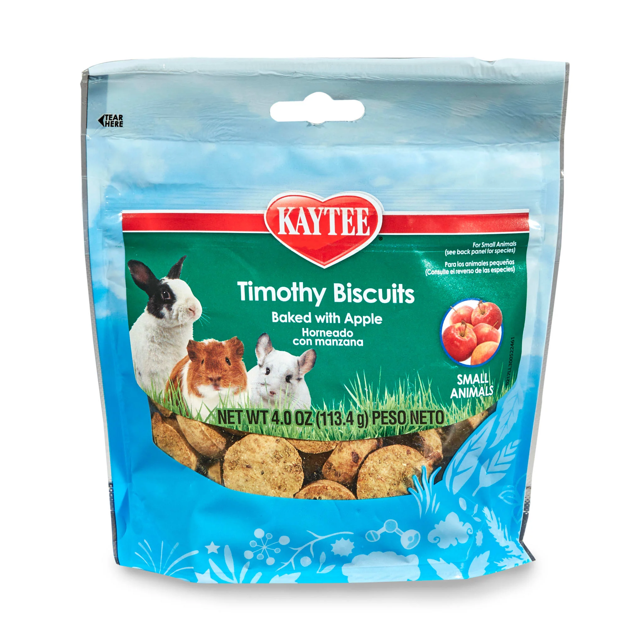 Kaytee Timothy Biscuits Baked Treat  Apple  4 oz - Image 1