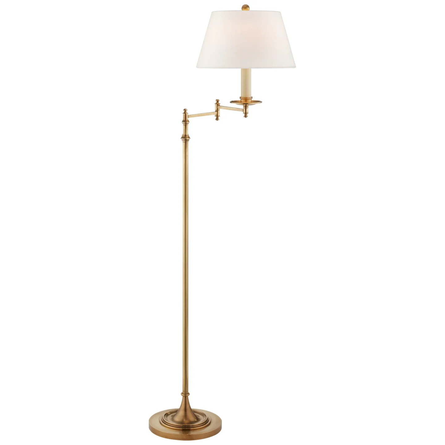 Dorchester3 One Light Swing Arm Floor Lamp - Image 1