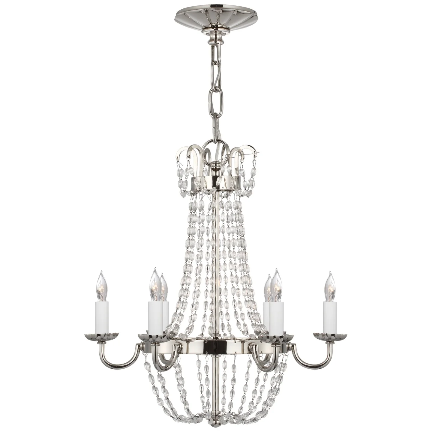 Paris Flea Market Six Light Chandelier