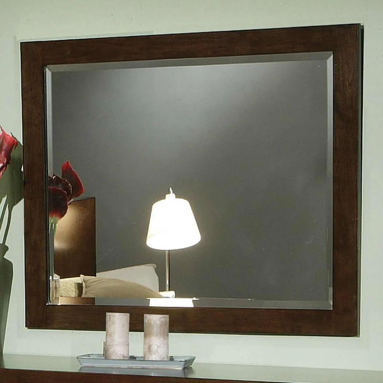 Coaster Furniture Jessica 200714 Dresser Mirror – Cappuccino