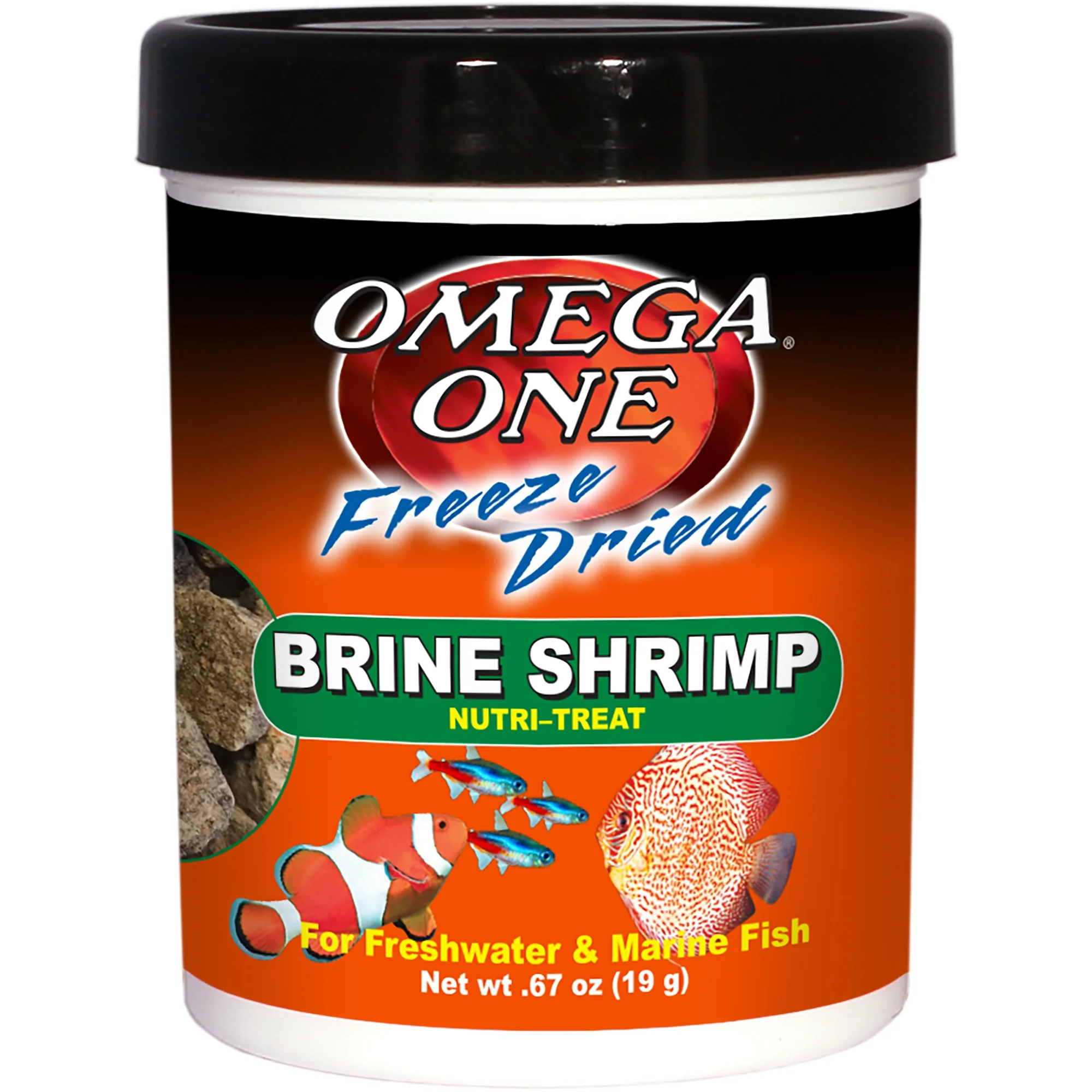 Omega One Freeze-Dried Brine Shrimp Nutri-Treat - 0.67 oz - Image 1