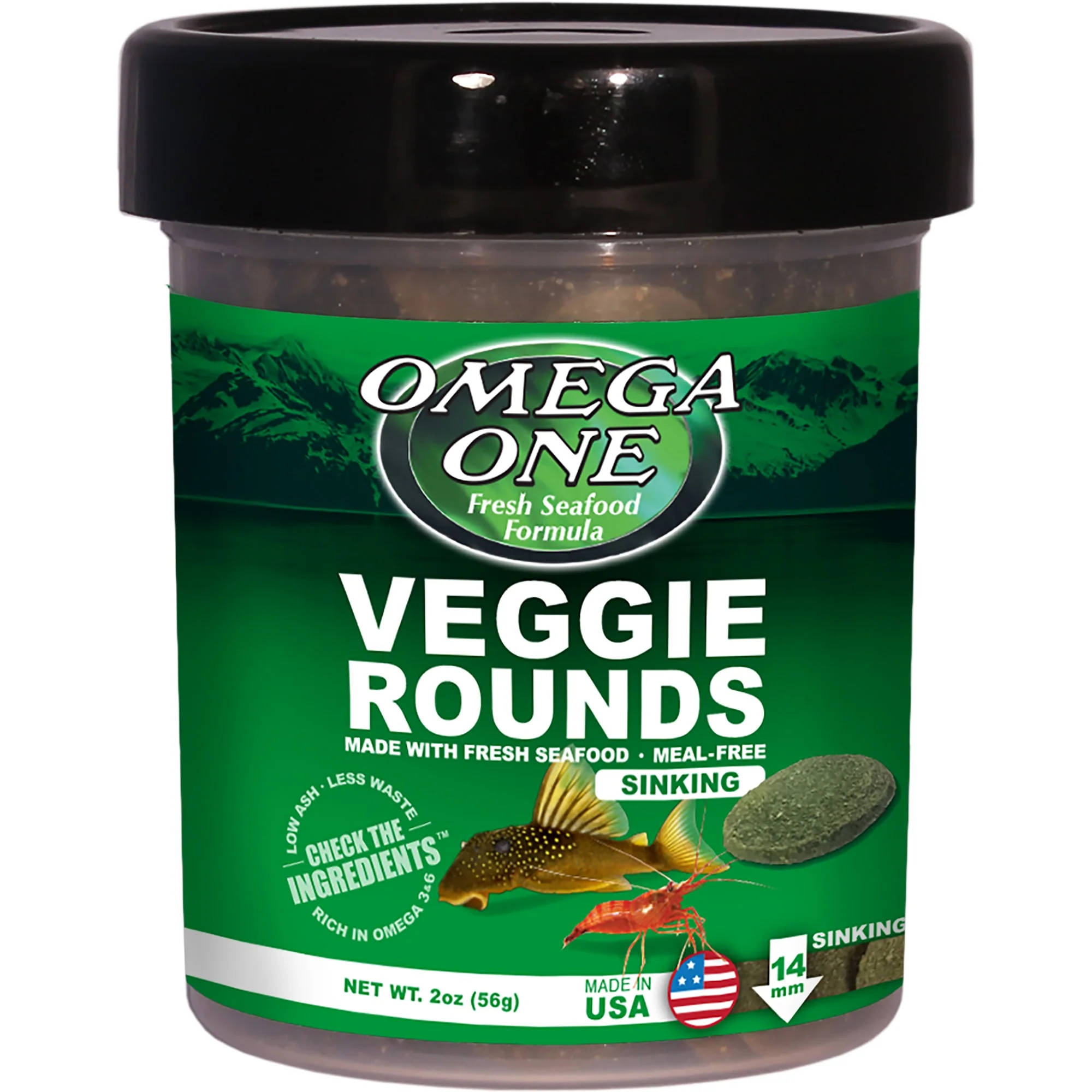 OMEGA ONE Veggie Rounds 2oz - Image 1