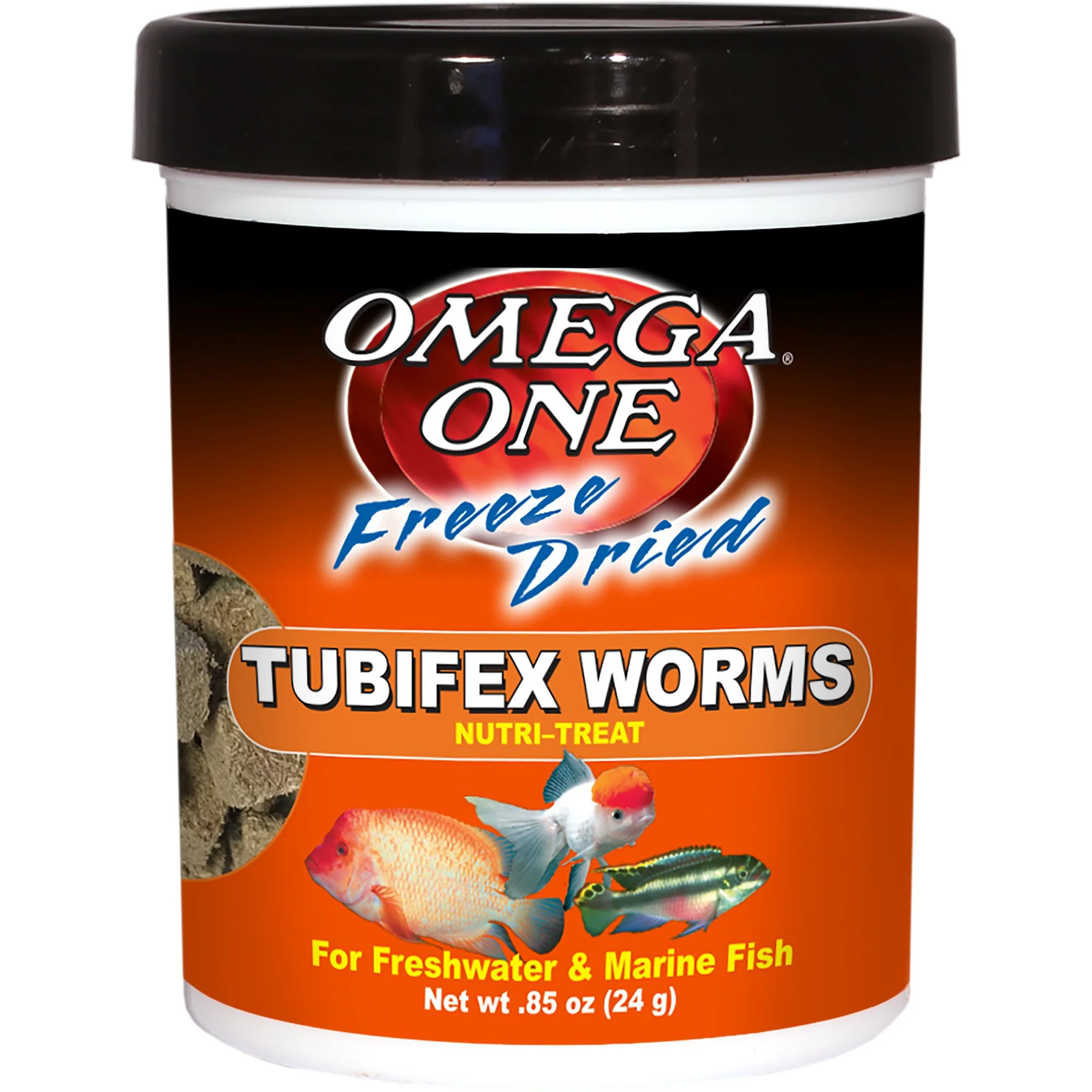 OMEGA ONE Freeze Dried Tubifex Worms - Image 1