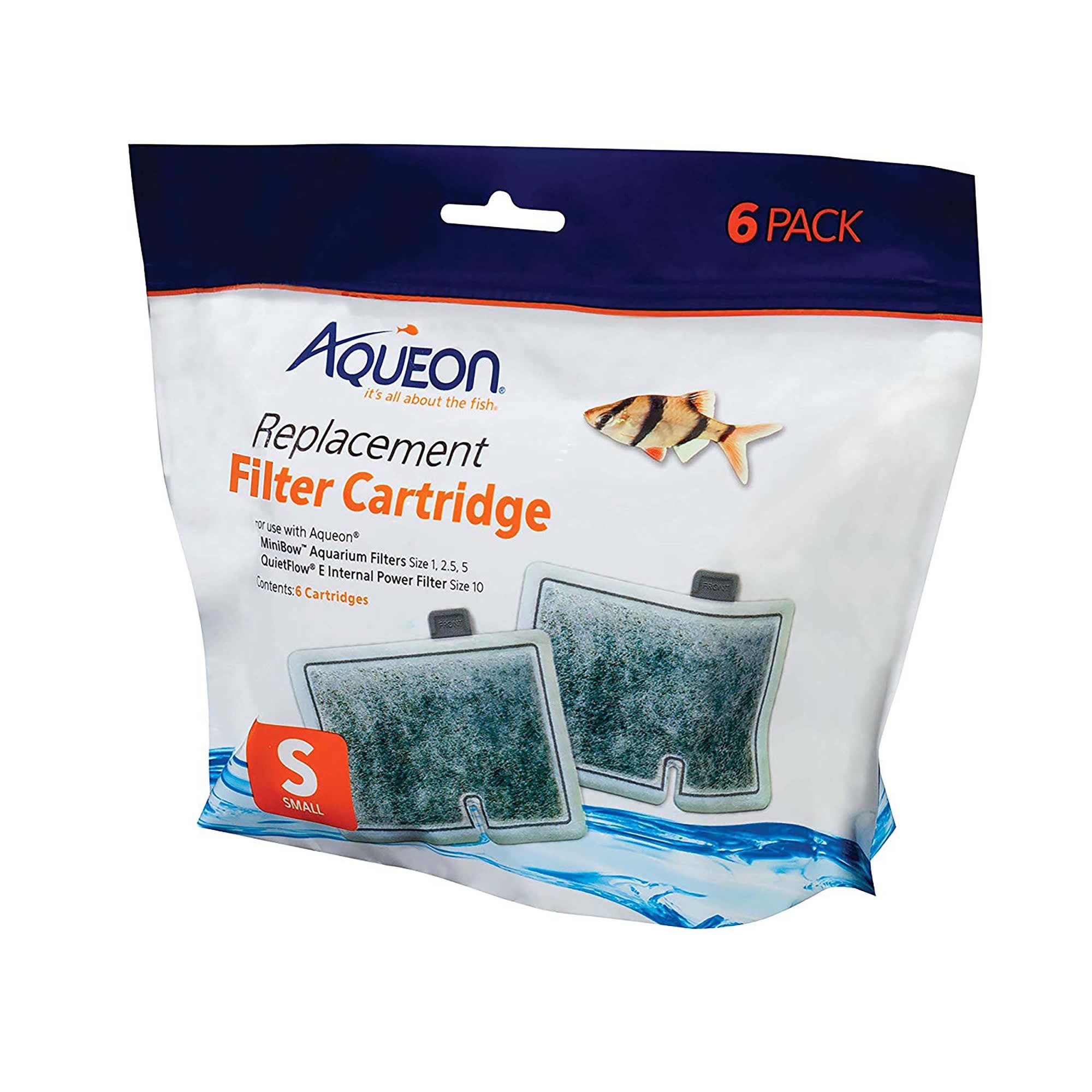 Aqueon Replacement Filter Cartridges Small - 6 pack - Image 1