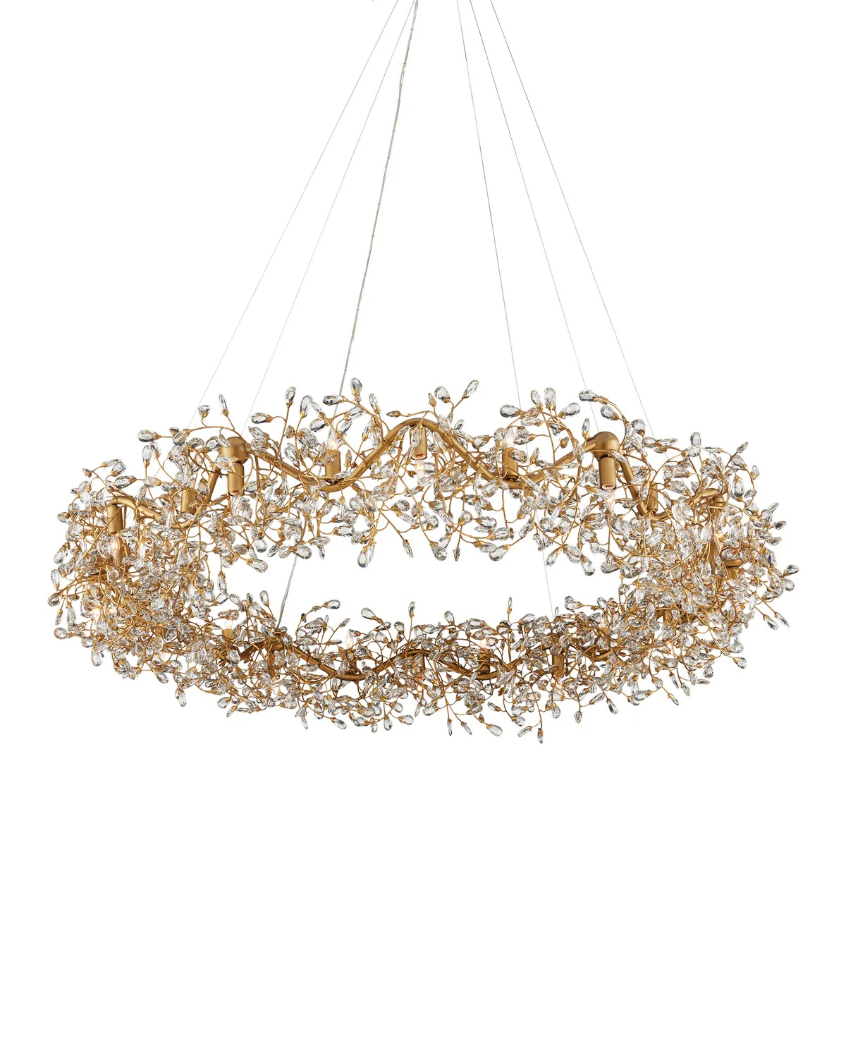 Crystal Bud Chandelier - Image 1