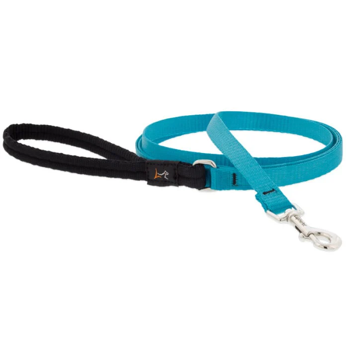 Lupine Pet Dog 6 Ft Long 3/4 In Leash Basics Aqua - Image 1
