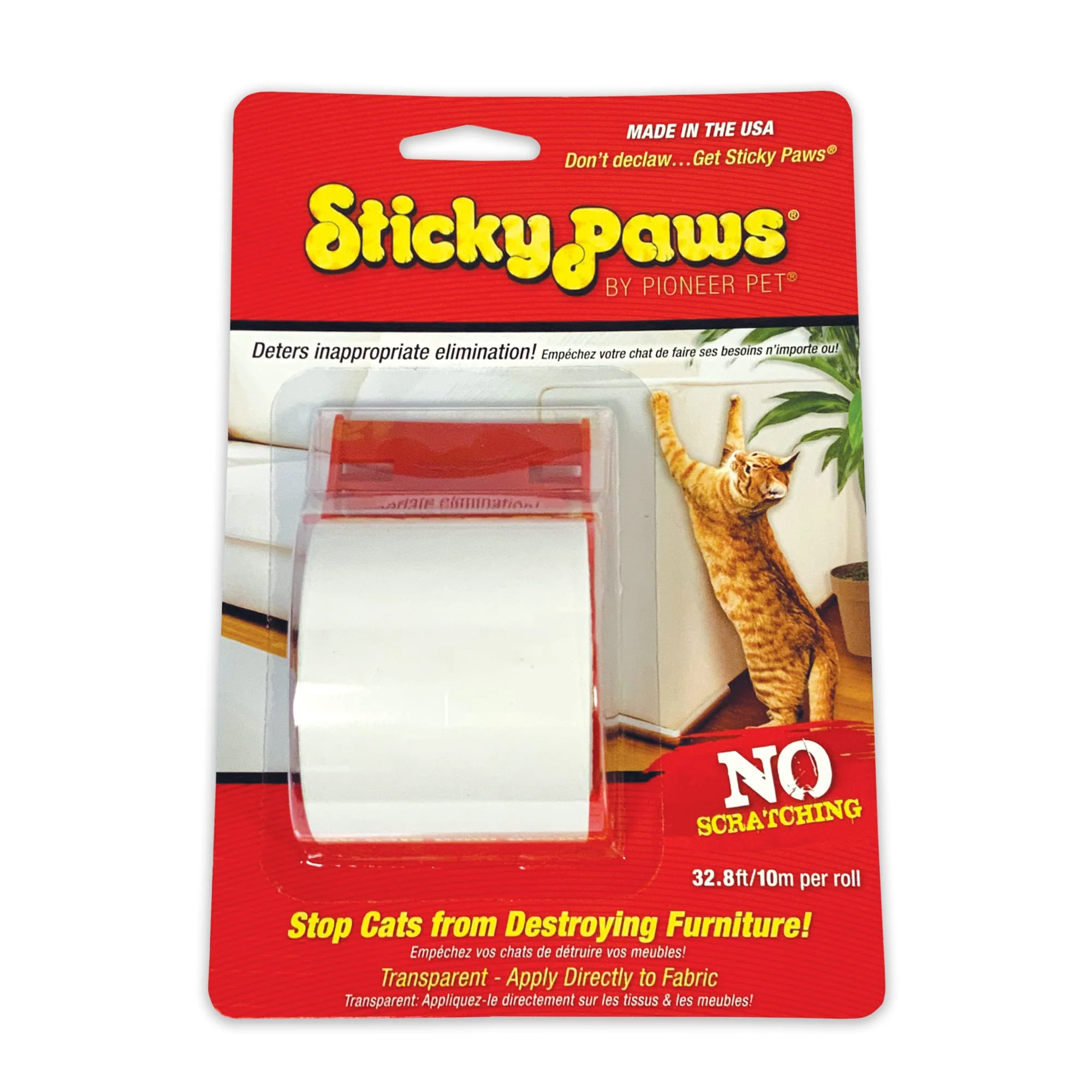 Fe-Lines Sticky Paws On-A-Roll 32ft - Image 1