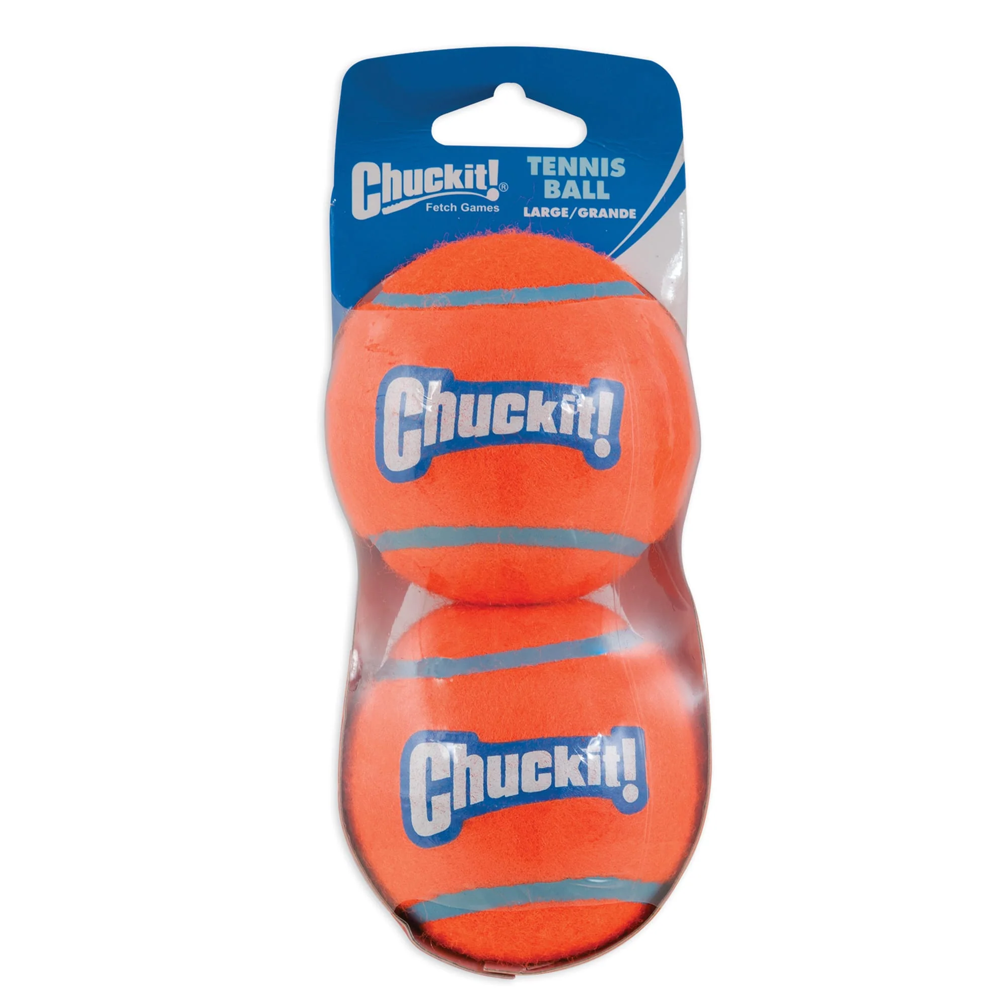 Chuckit! Floating Tennis Ball Dog Toy  Large  2 Count - Image 1