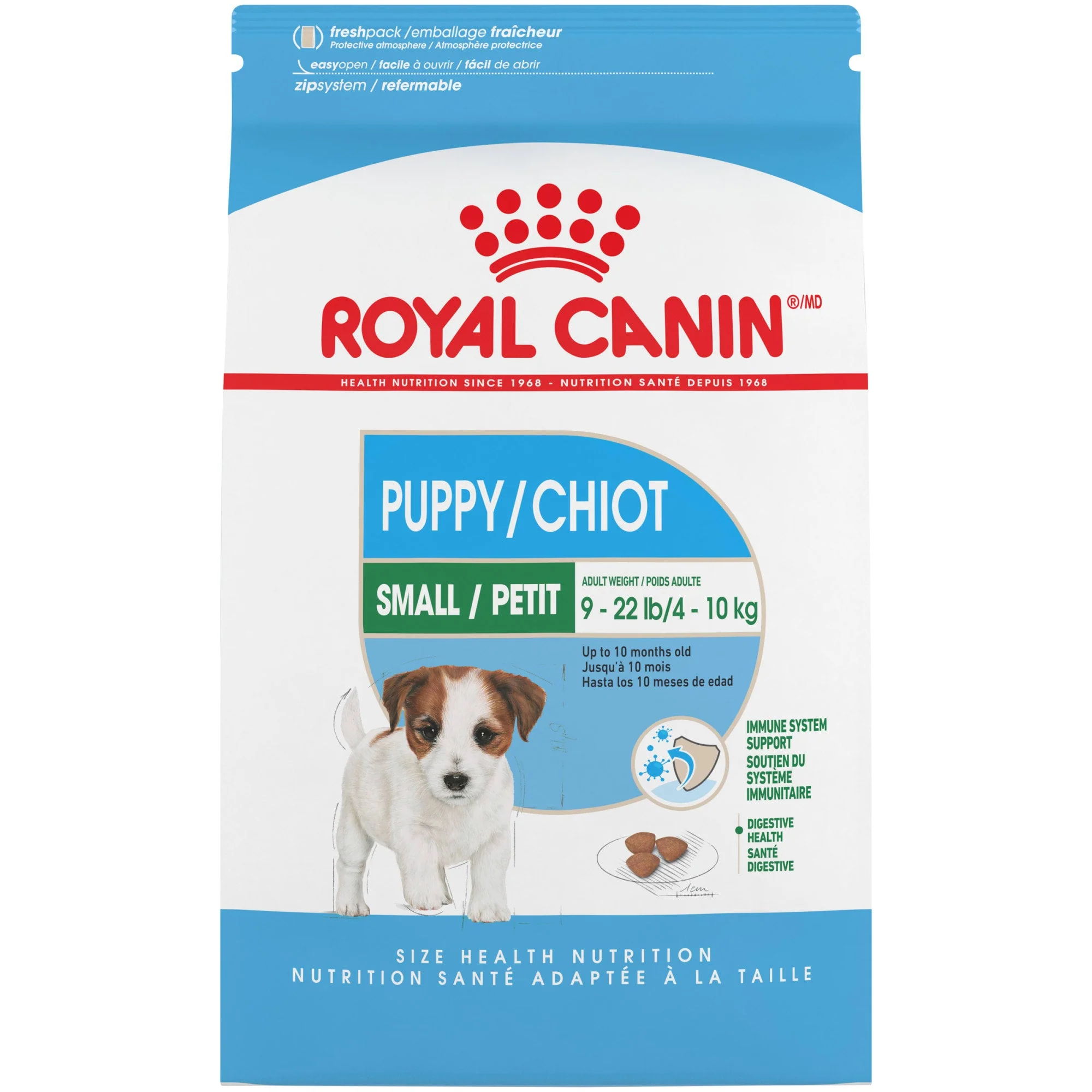 Royal Canin Size Health Nutrition Mini Puppy Small Breed Puppy Dry Dog Food 4lb - Image 1