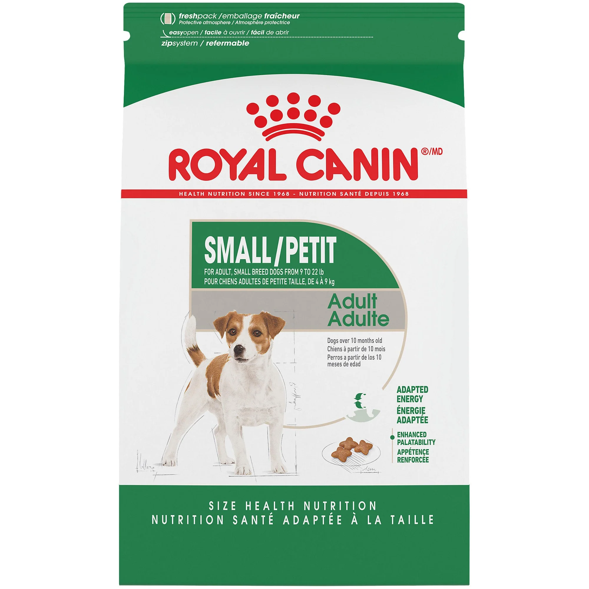 Royal Canin Mini Breed Adult Dry Dog Food, 4lb - Image 1