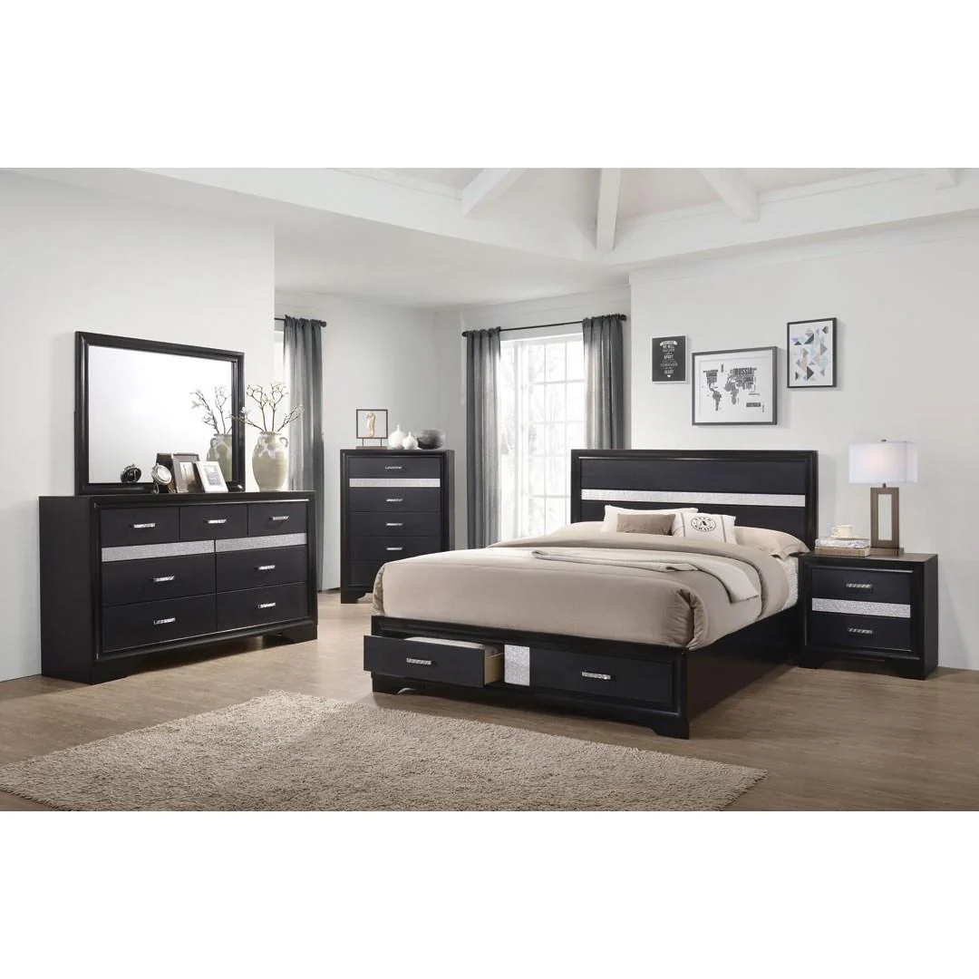Coaster Furniture Miranda 206361Q 7 pc Queen Bedroom Set with Storage - Image 1