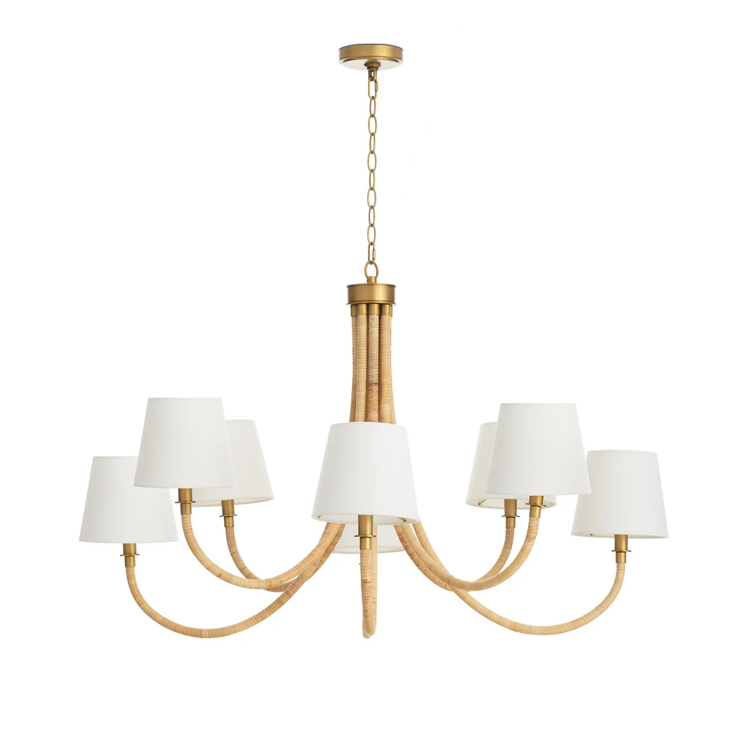 Treble Eight Light Chandelier - Image 1