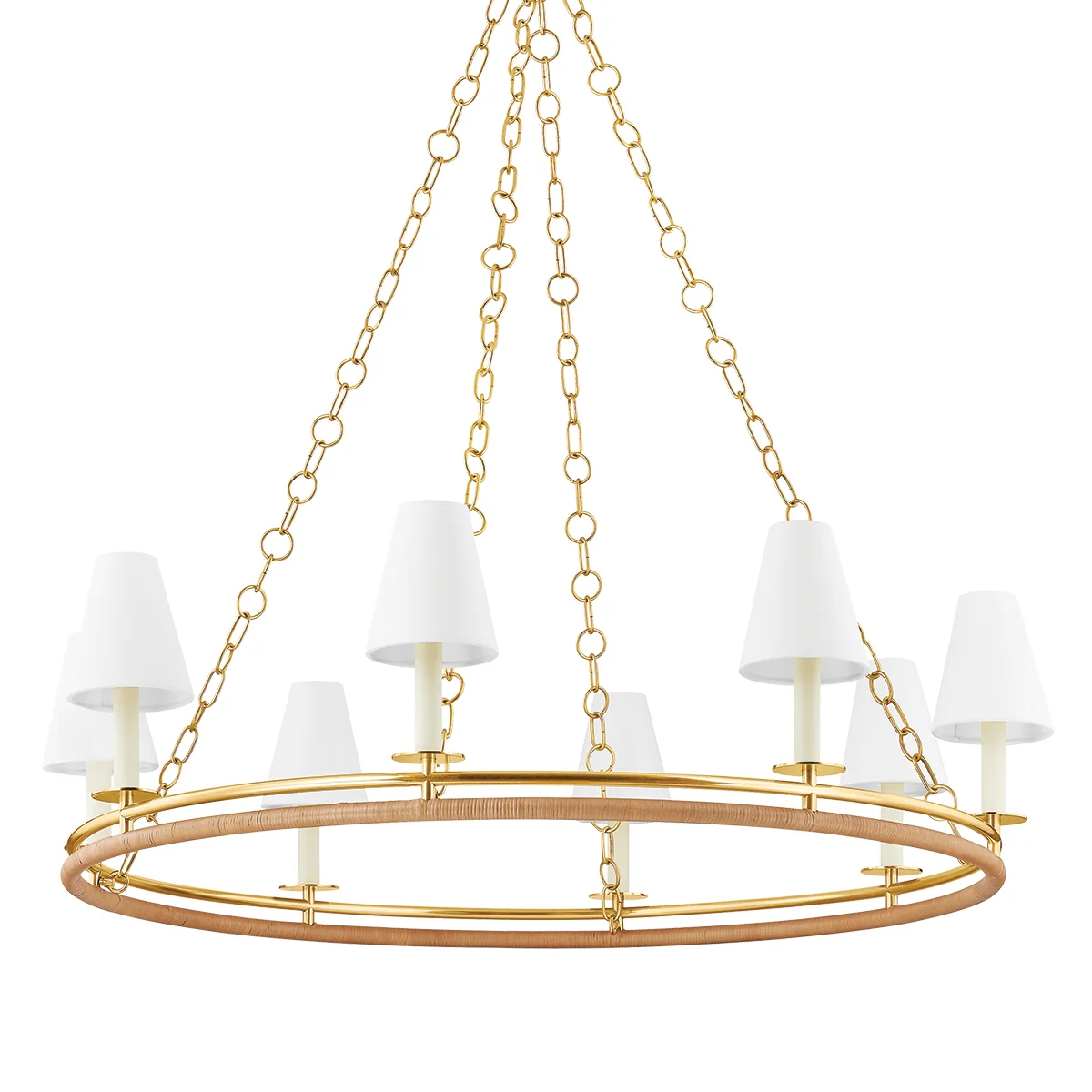Swanton Eight Light Chandelier - Image 1