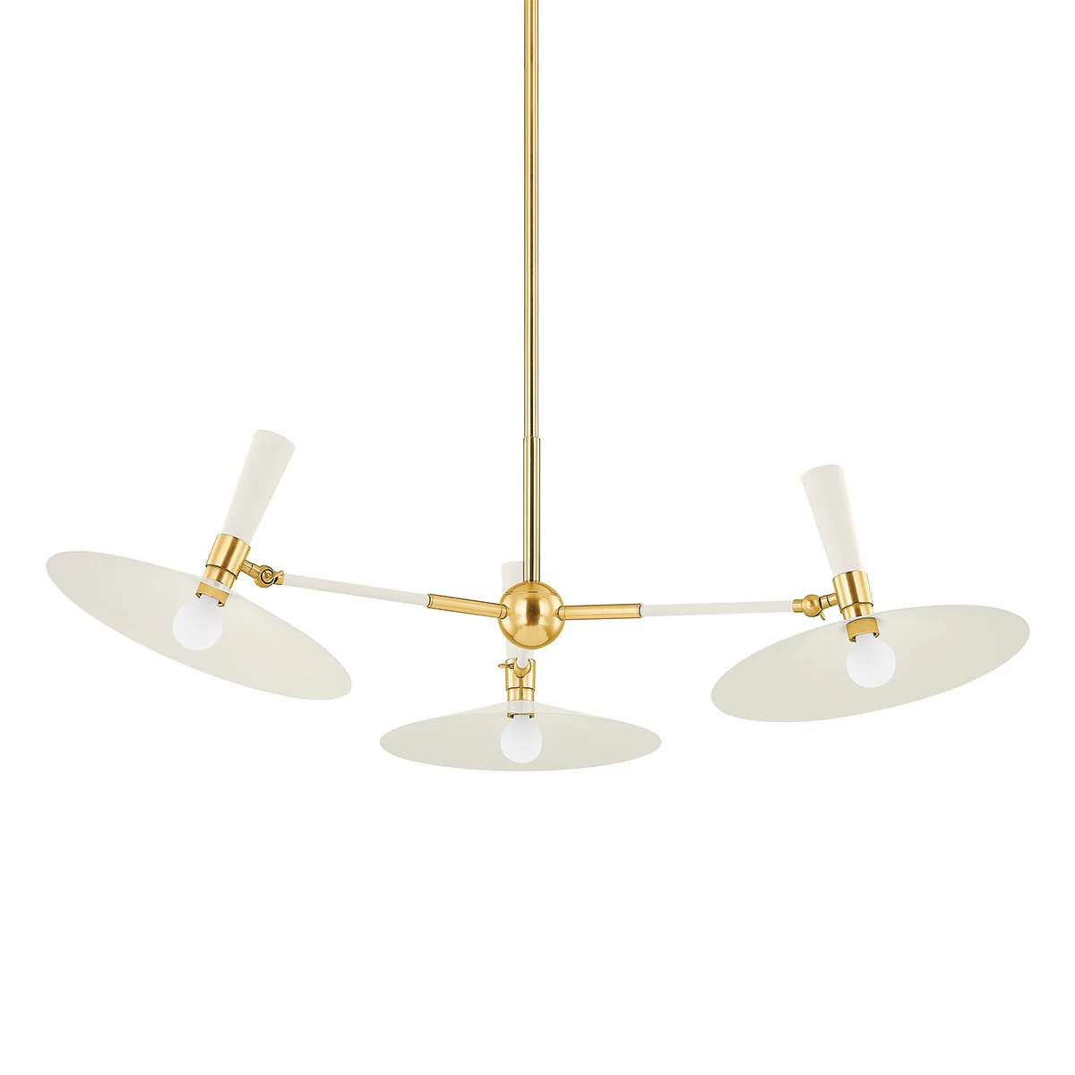 Milena Three Light Chandelier - Image 1