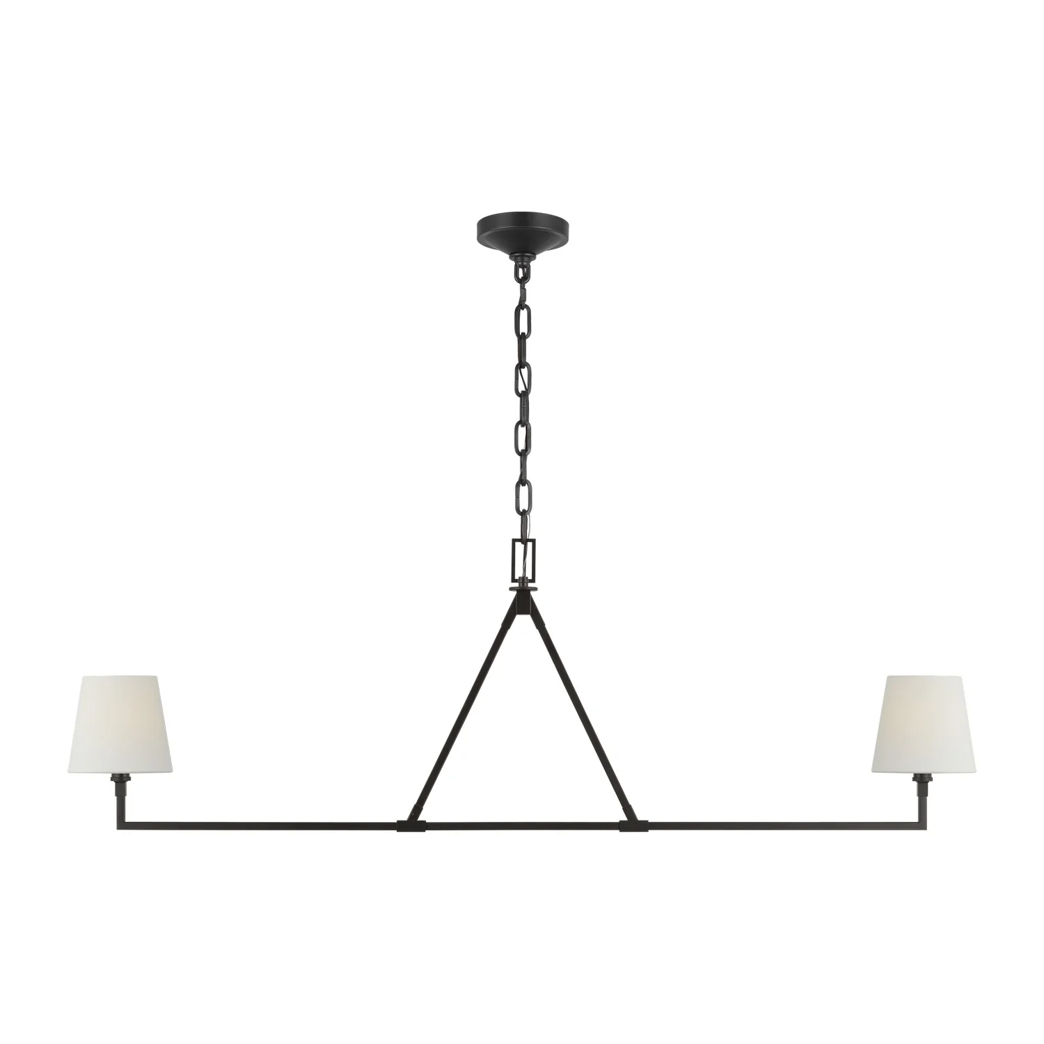Perth Two Light Linear Chandelier - Image 1