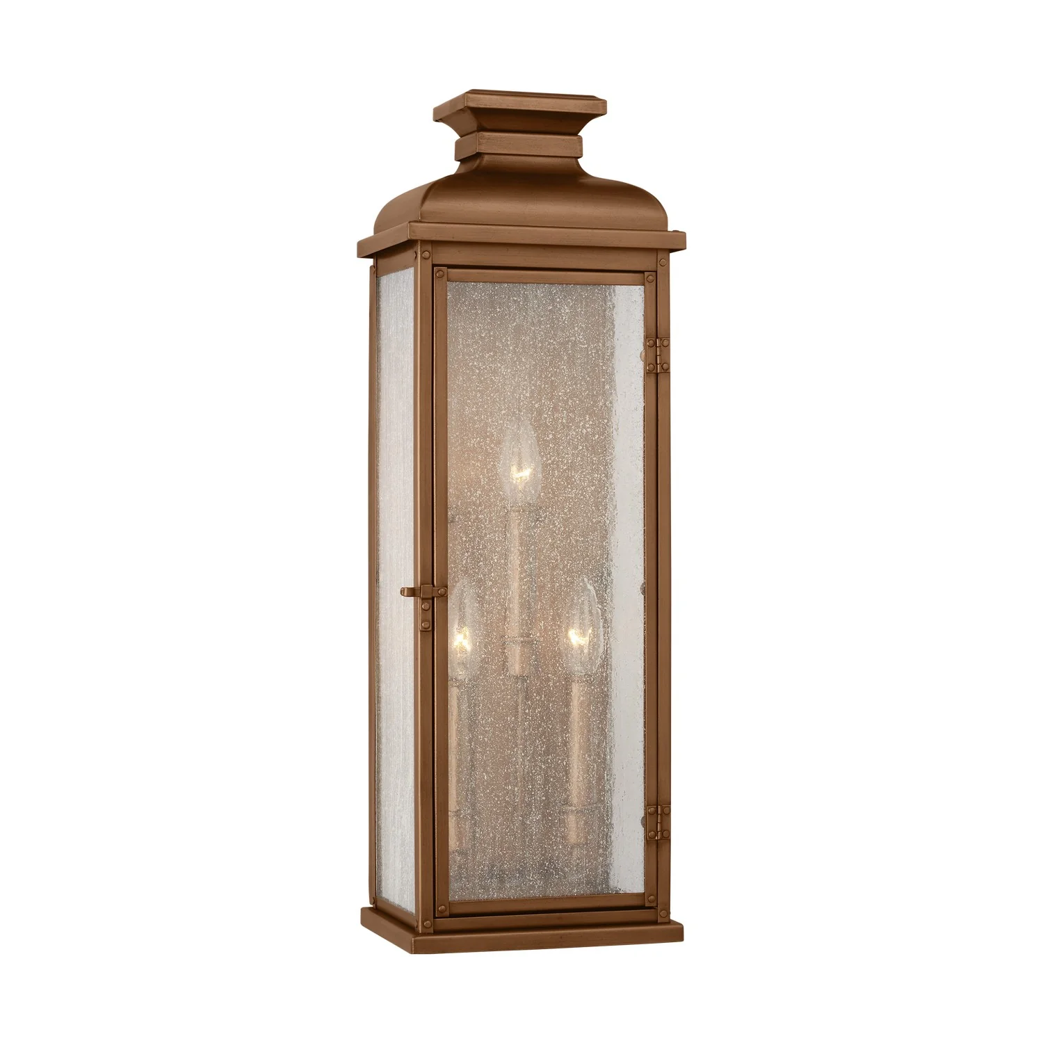 Pediment Three Light Wall Lantern - Image 1