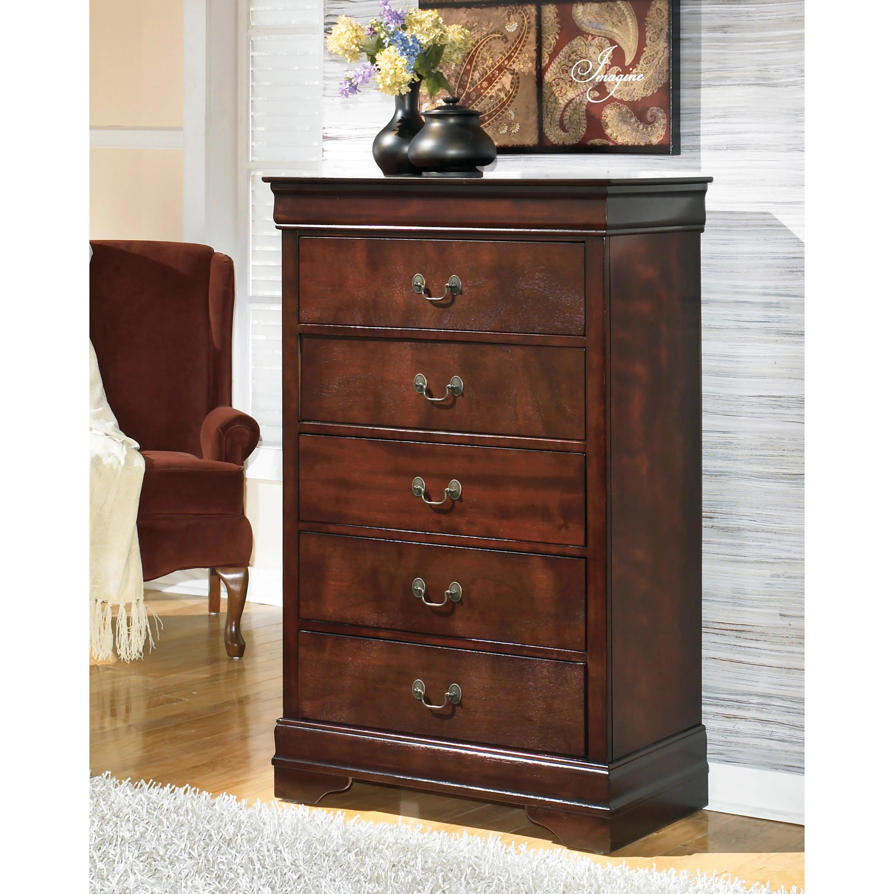 Signature Design by Ashley Alisdair 5-Drawer Chest B376-46 - Image 1