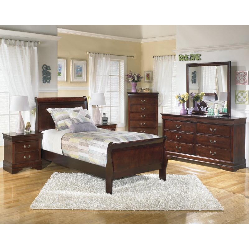 Signature Design by Ashley Alisdair B376-53 Twin Sleigh HDBD/FTBD - Image 2