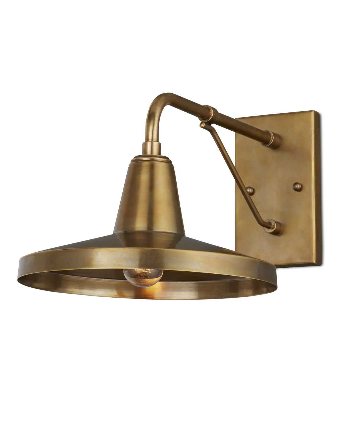 Mariner Brass Outdoor Wall Sconce - Image 1
