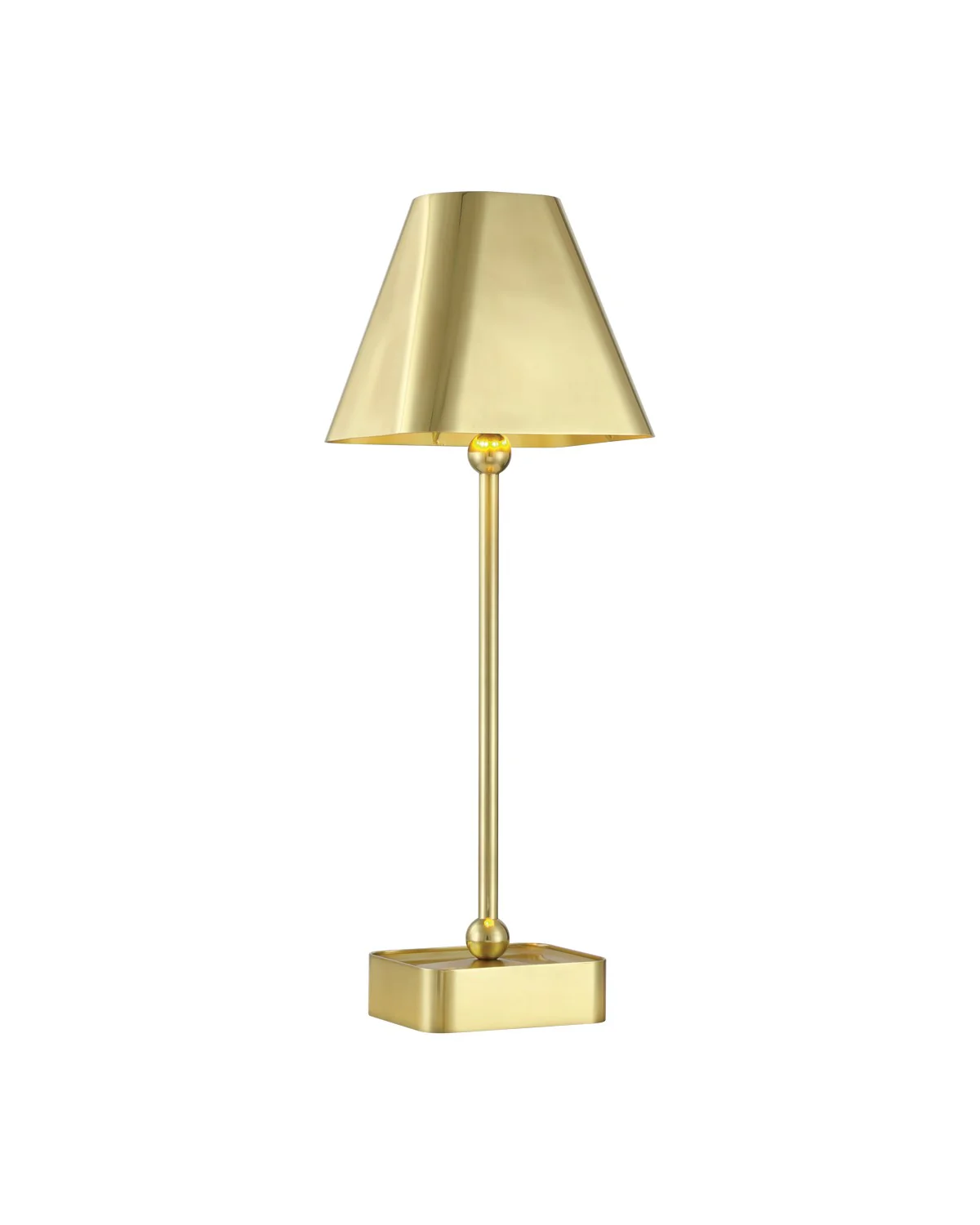 Gadabout Brass Cordless Table Lamp - Image 1