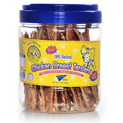 Pet Center Limited Ingredient Chicken Breast Tenders Dry Dog Treats  8 Oz - Image 1