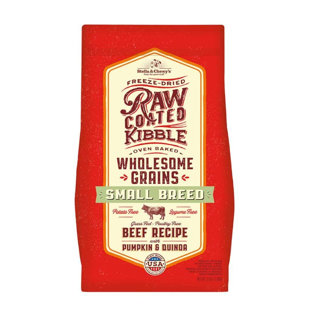 Stella & Chewy’s Raw Coated Wholesome Grains Small Breed Beef Dog Food 10 lb