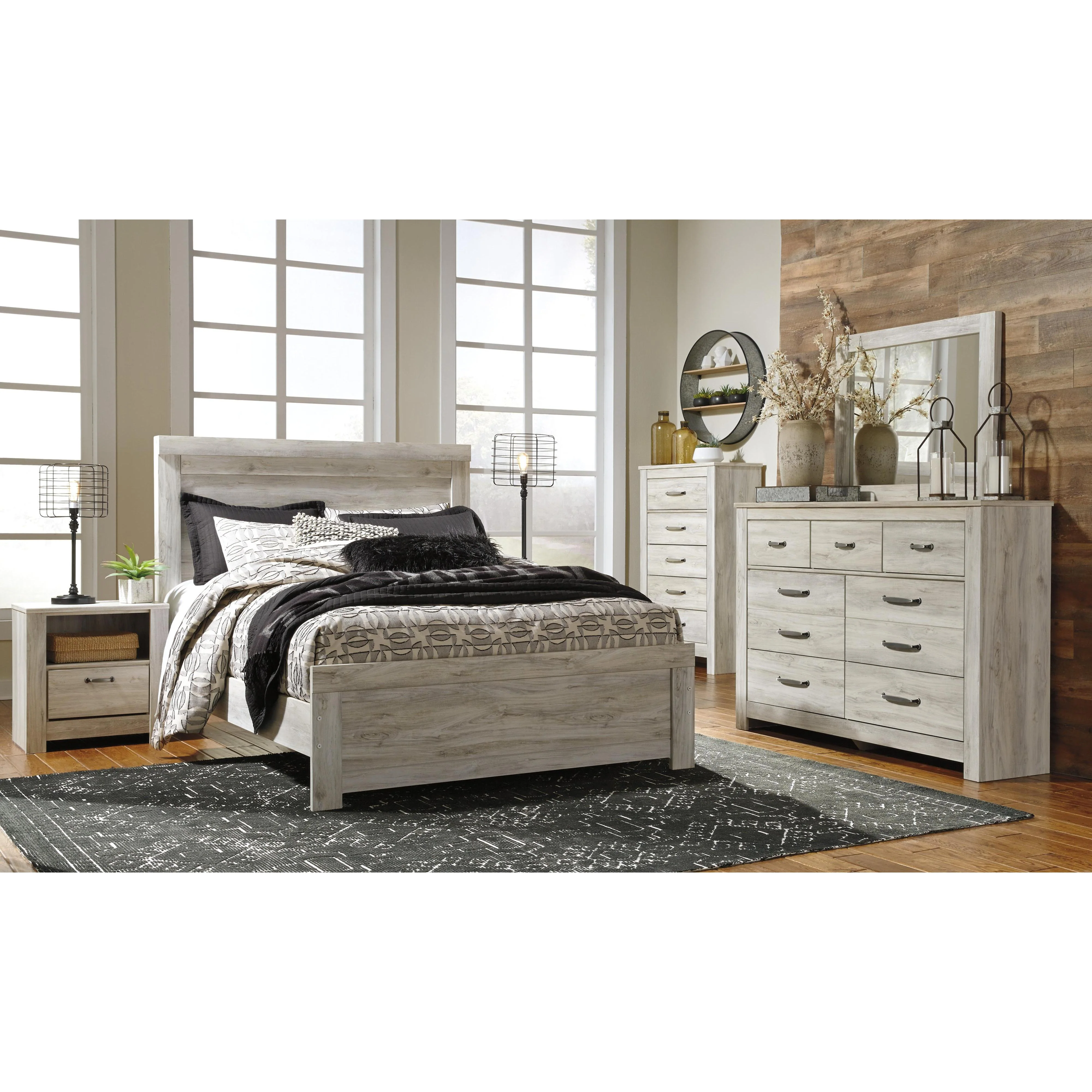 Signature Design by Ashley Bellaby B331B14 6 pc Queen Panel Bedroom Set - Image 1
