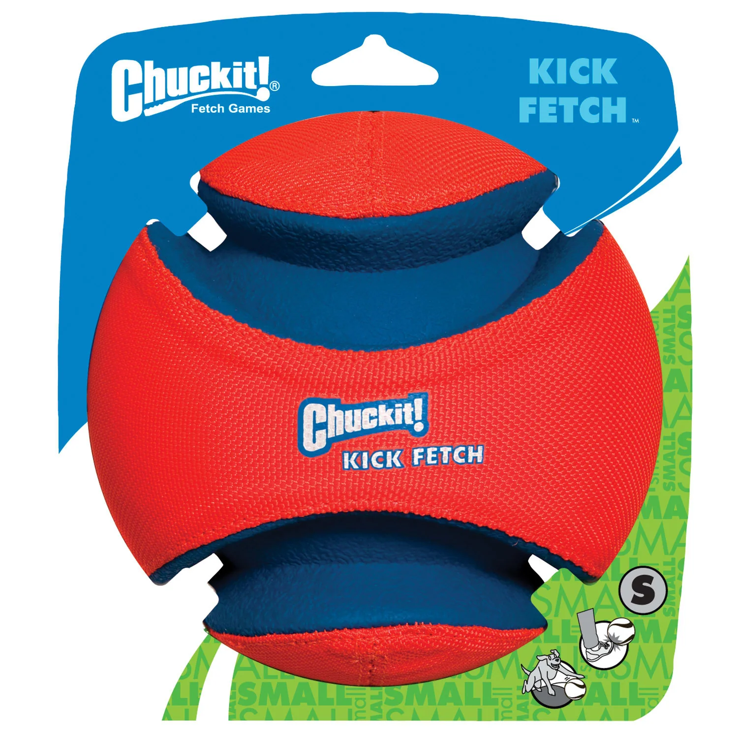 Chuckit! Kick Fetch Ball Dog Toy  Small - Image 1