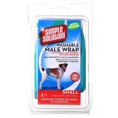 Simple Solution Washable Male Dog Diapers Large - Image 1