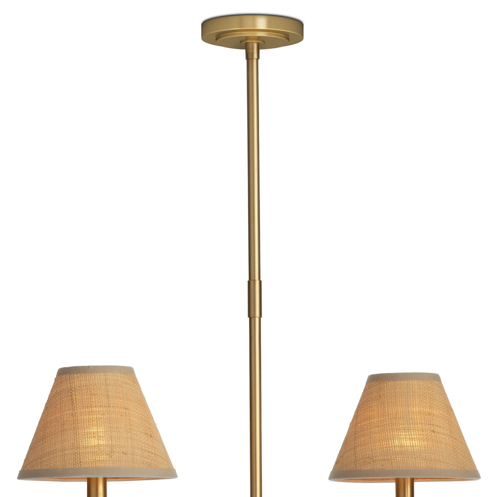 Polly Rattan Chandelier - Image 3