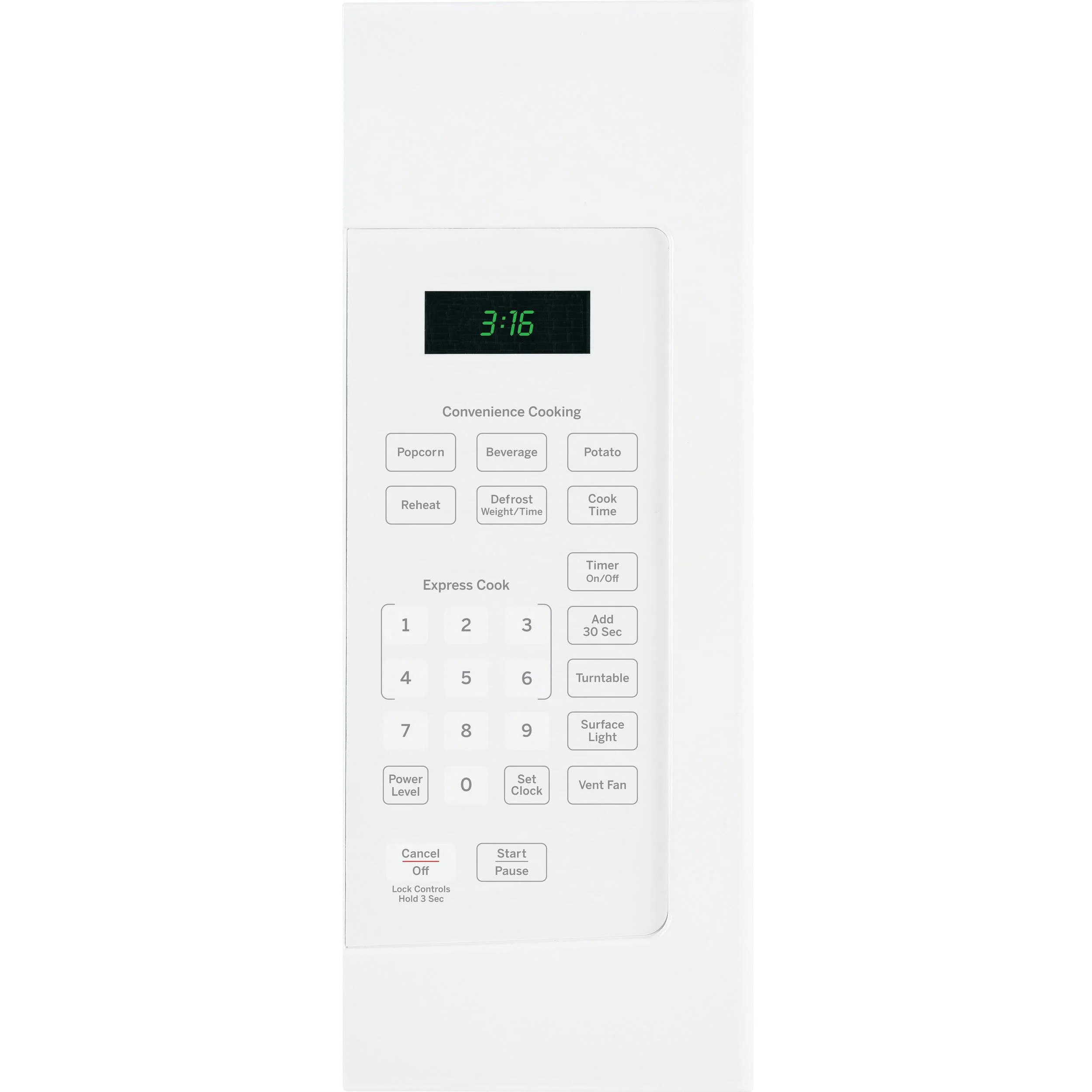 GE 30-inch, 1.6 cu. ft. Over-the-Range Microwave Oven JVM3160DFWW - Image 2