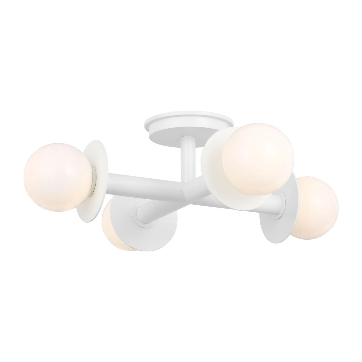 Nodes Four Light Semi-Flush Mount - Image 2