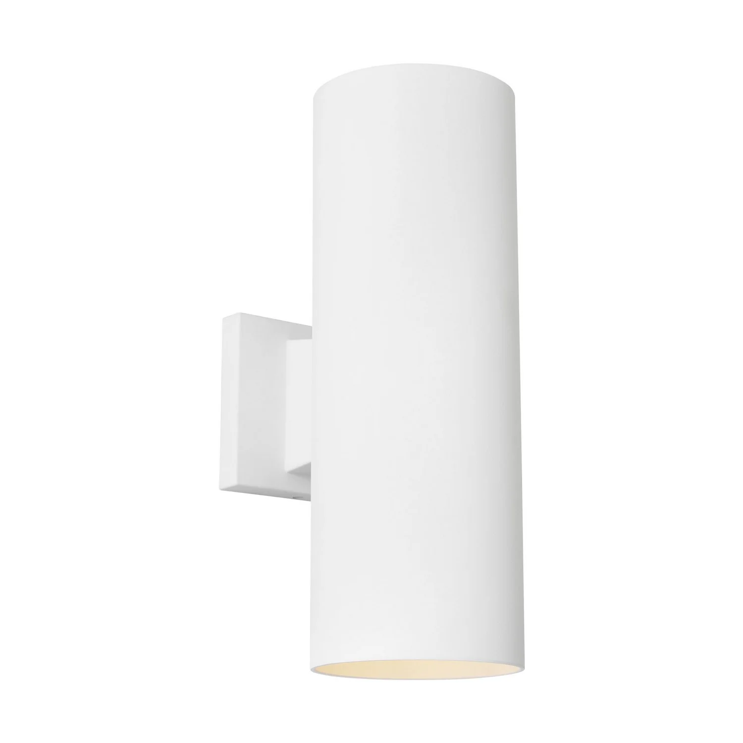 Outdoor Cylinders Two Light Wall Lantern - Image 1